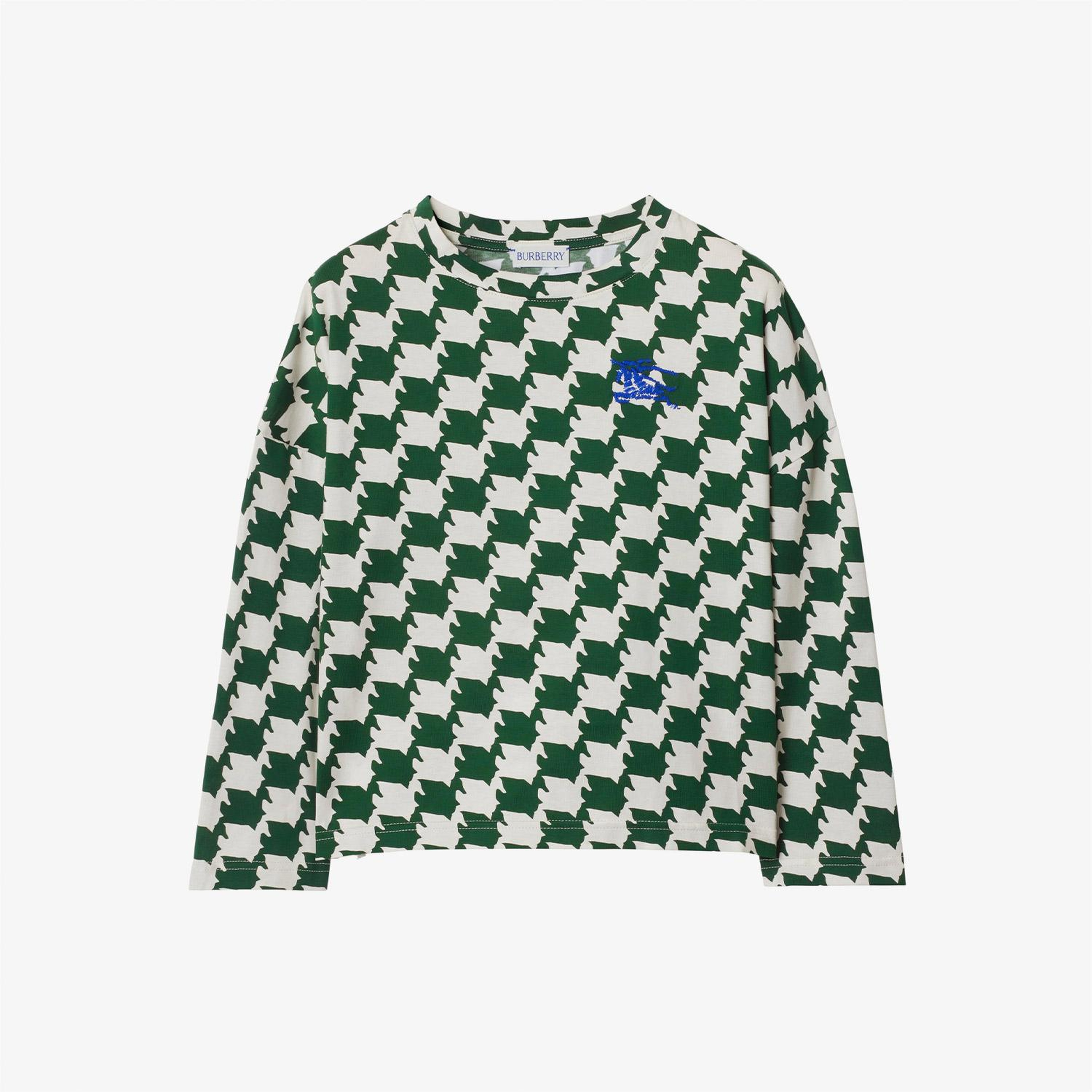 Burberry Çocuk Yeşil T-Shirt