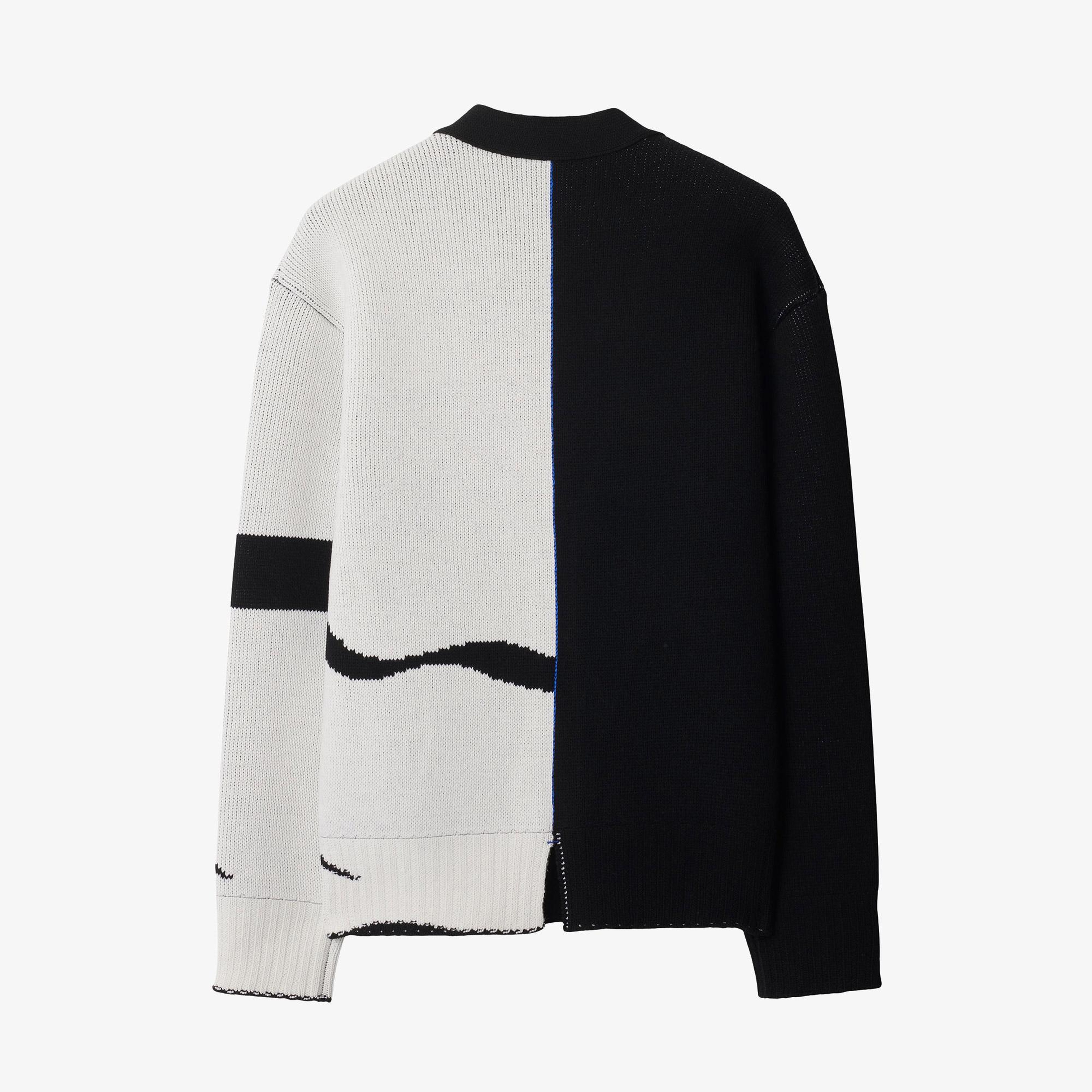 Burberry Erkek Siyah Yün Triko
