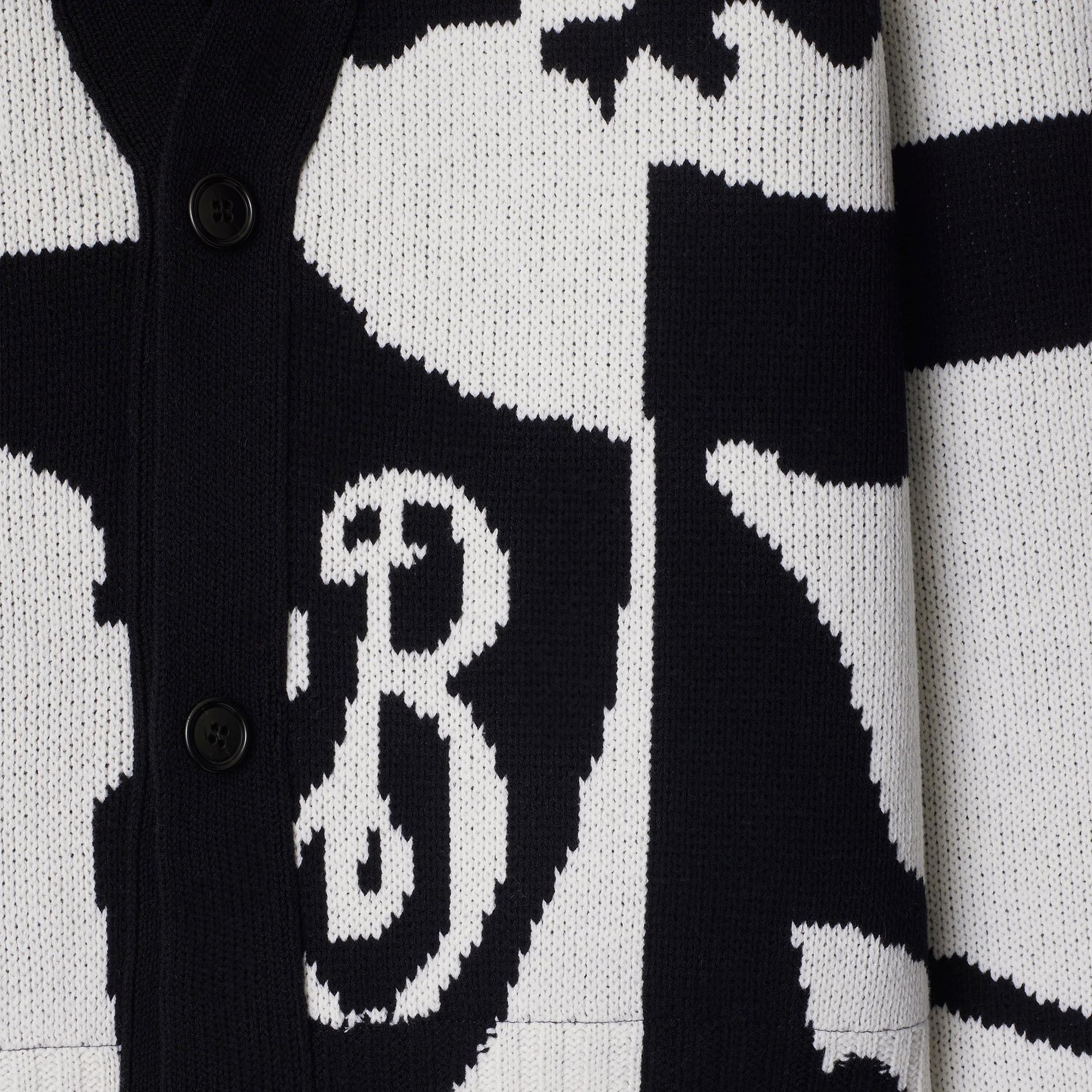 Burberry Erkek Siyah Yün Triko