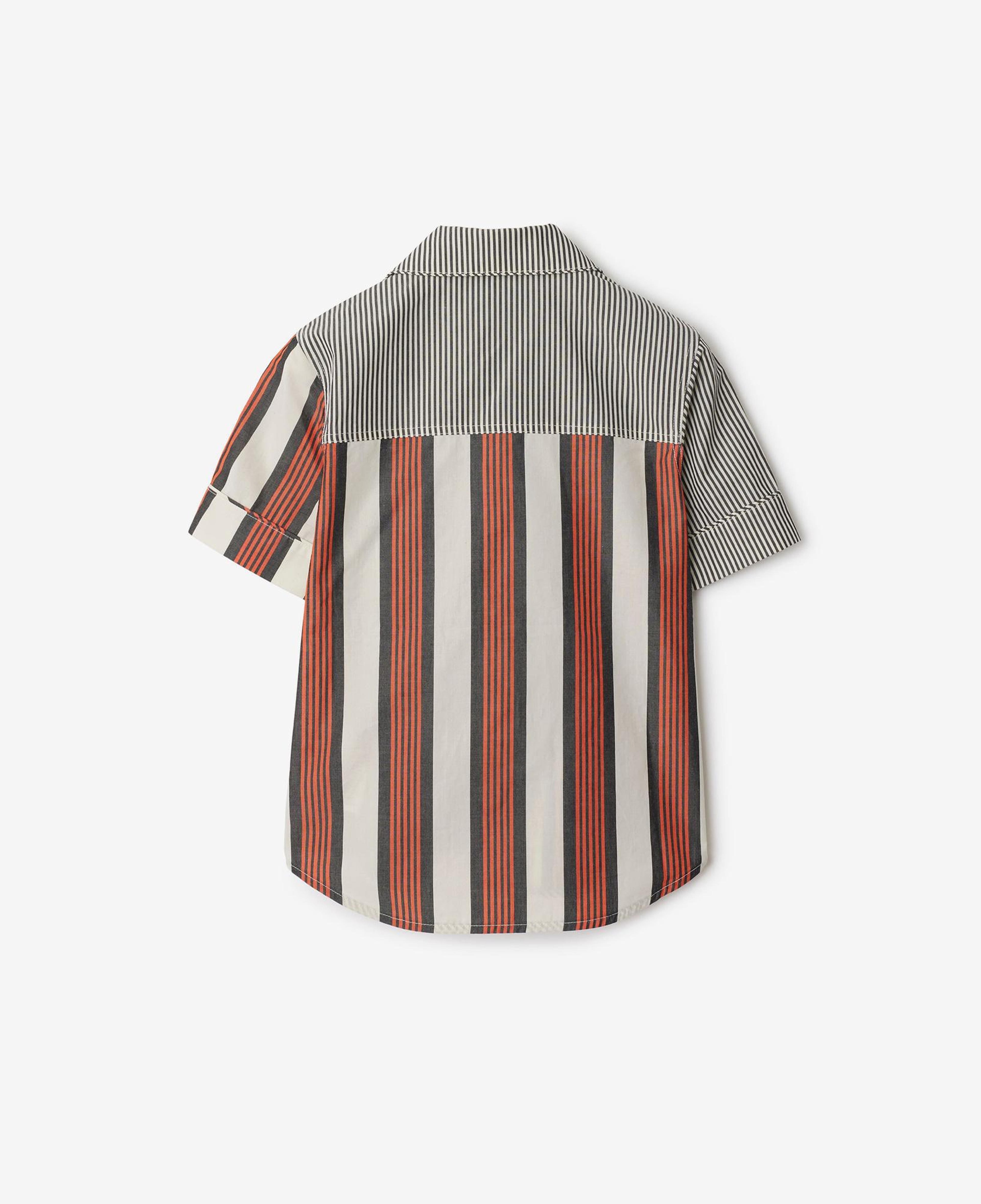 Burberry Xanadu Striped Cotton Çocuk Renkli Gömlek