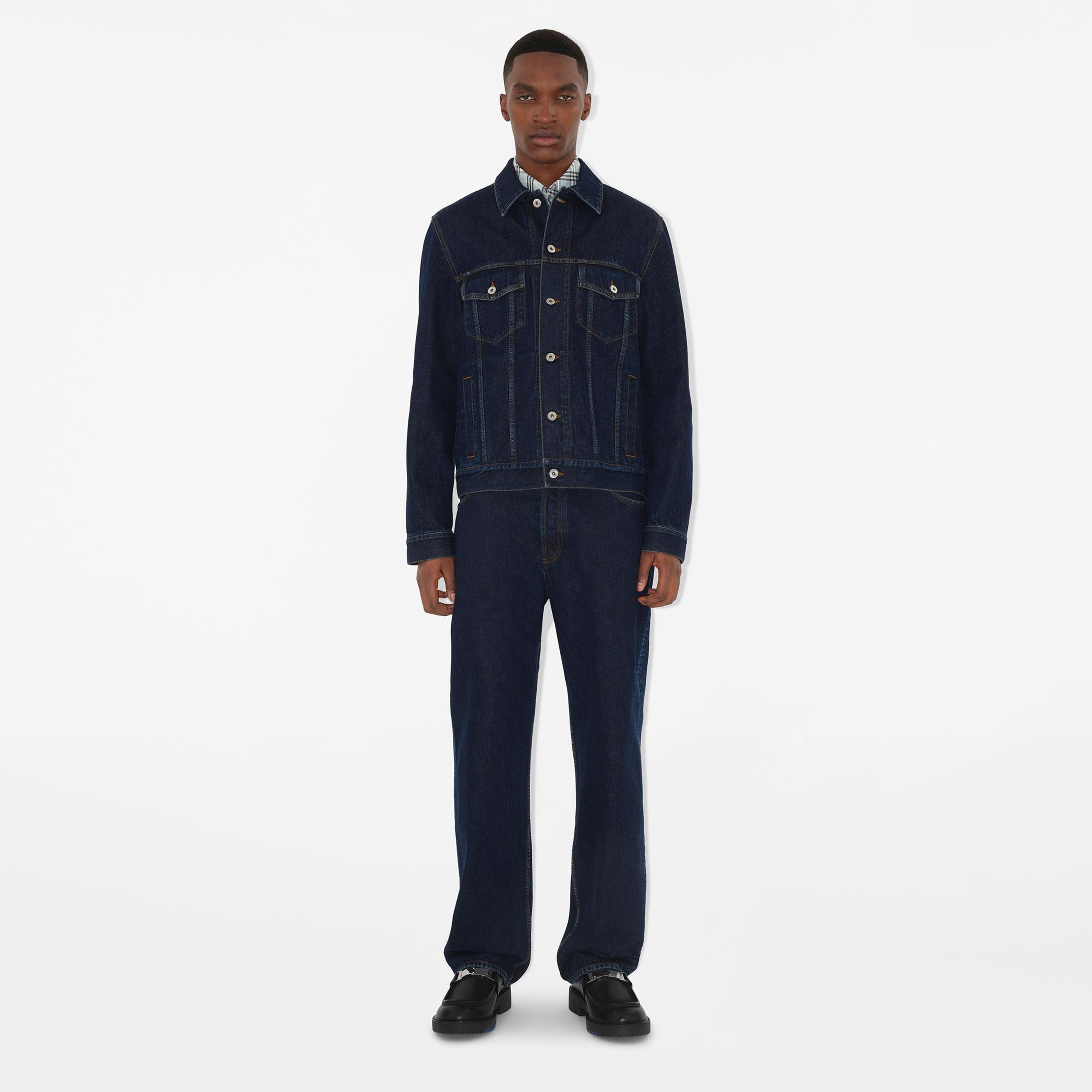 Burberry Pro Denim Erkek Mavi Ceket