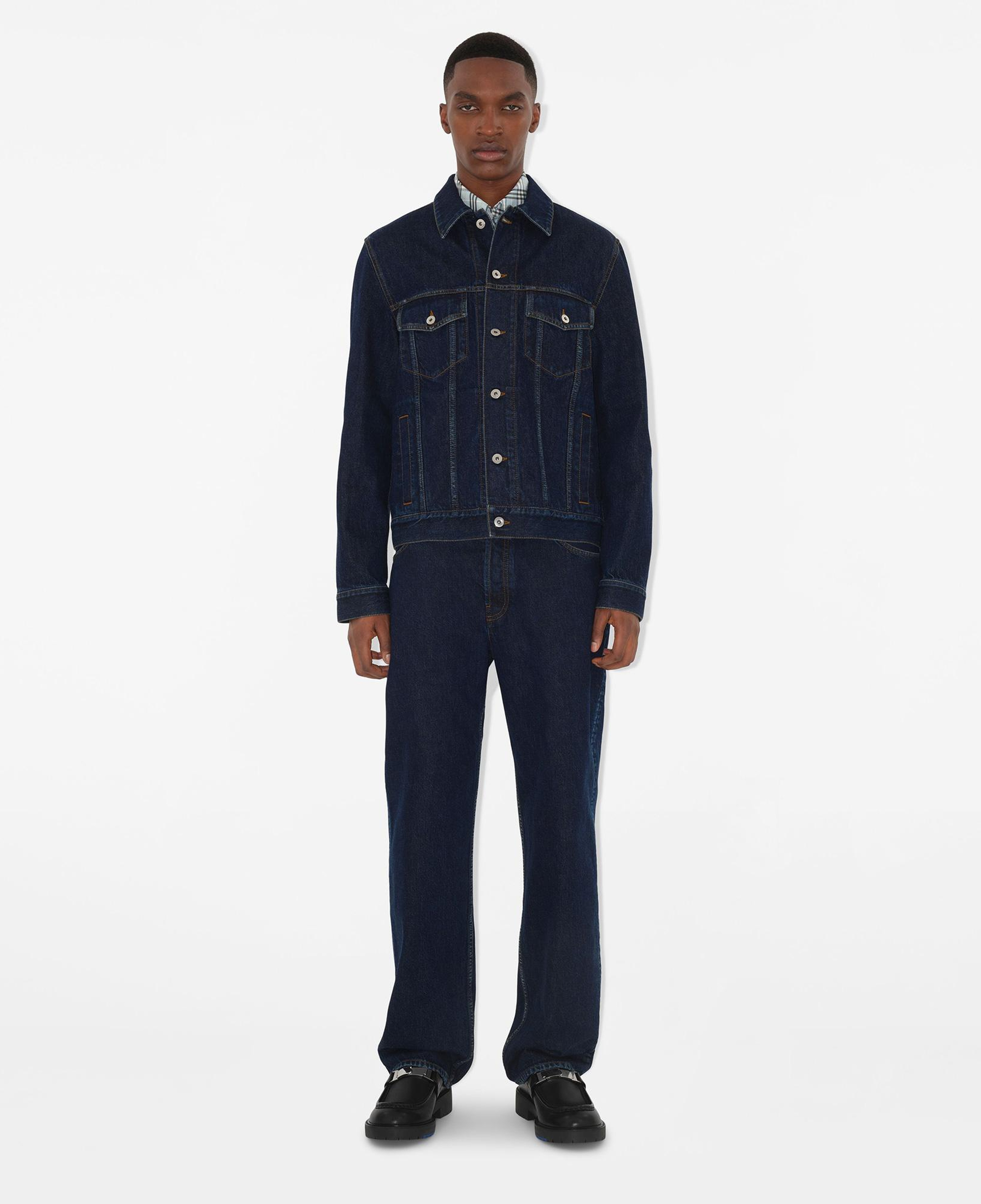 Burberry Pro Denim Erkek Mavi Ceket