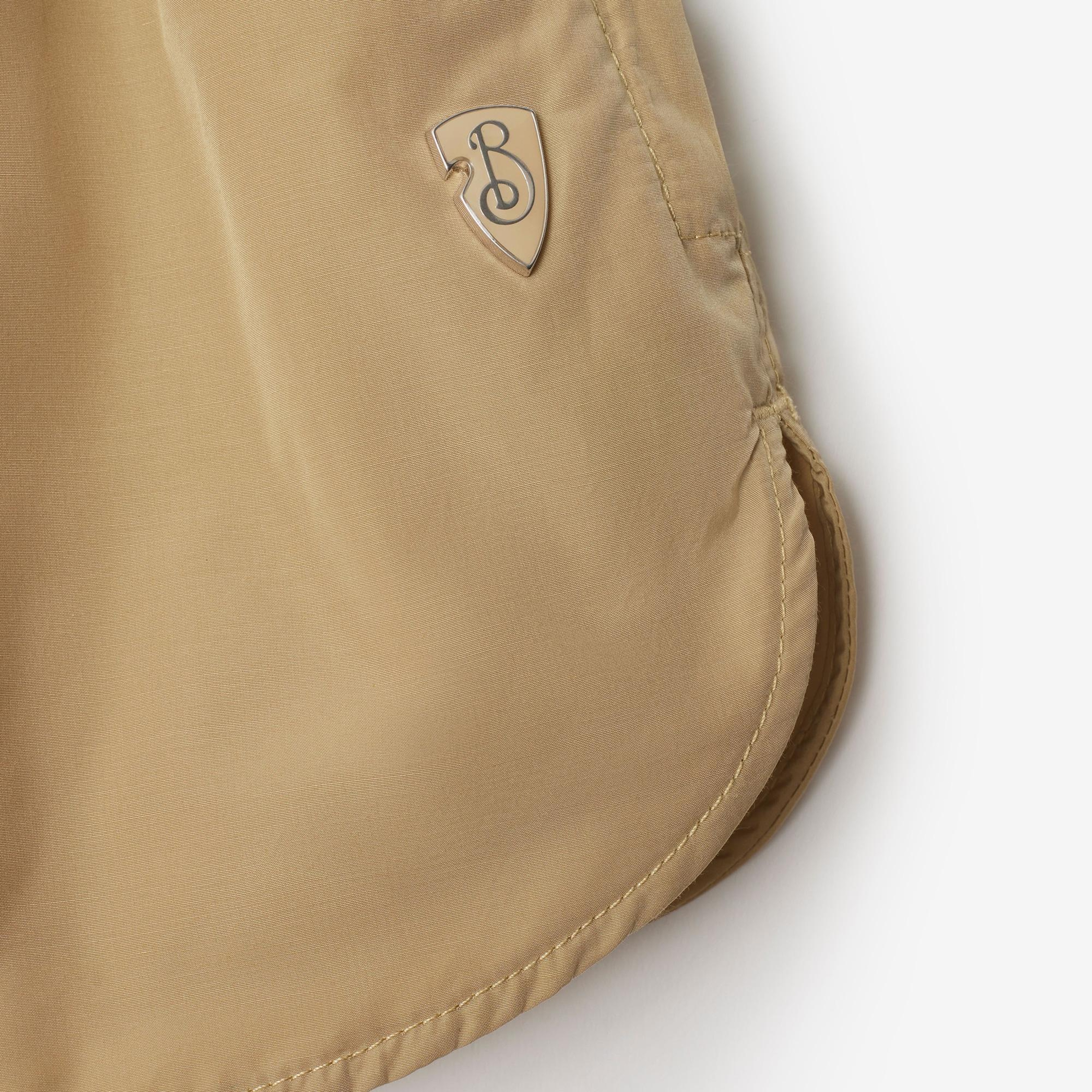 Burberry Cie Nylon Cotton Kadın Bej Şort