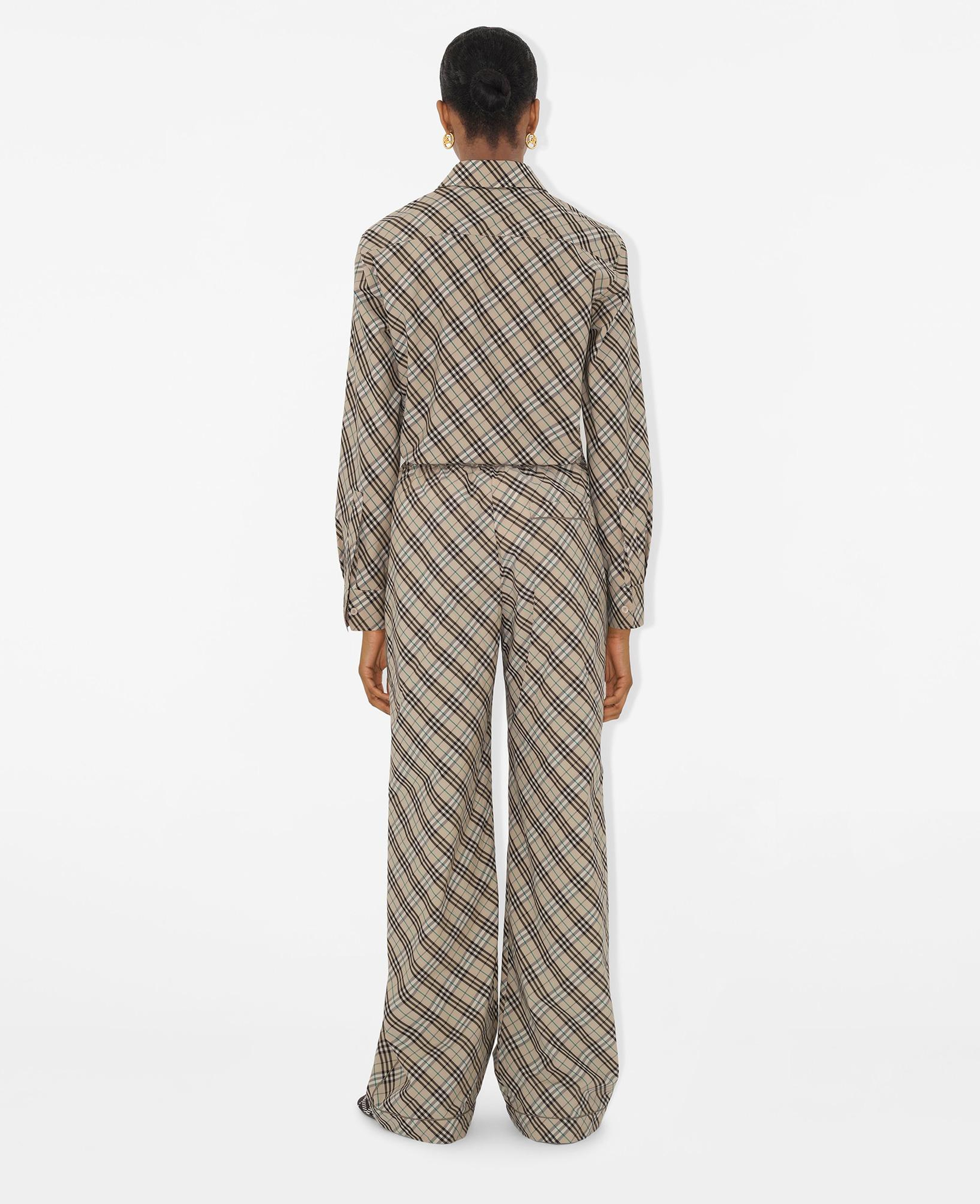 Burberry Sip Cotton Kadın Bej Gömlek