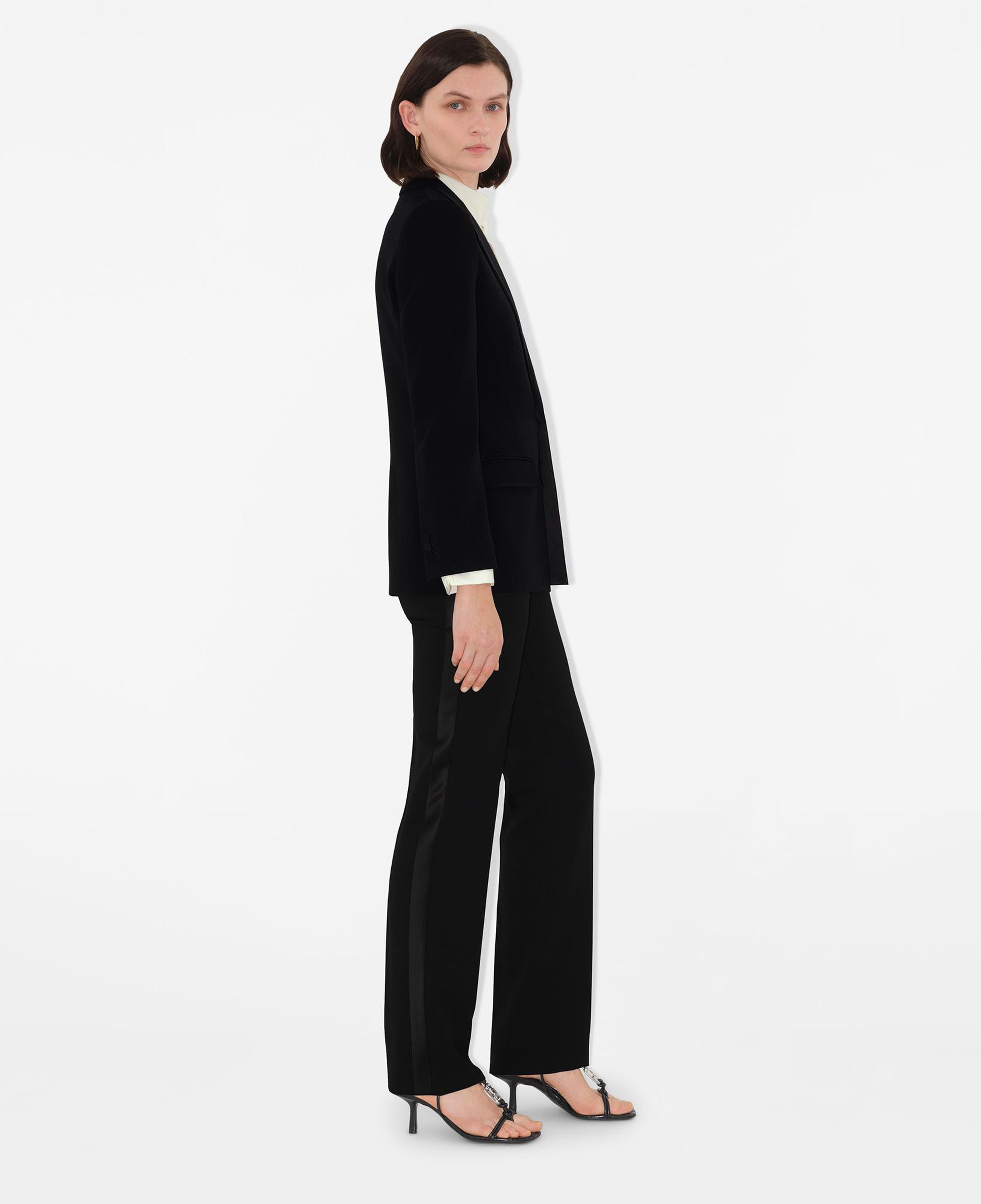 Burberry Wool Tuxedo Kadın Siyah Ceket
