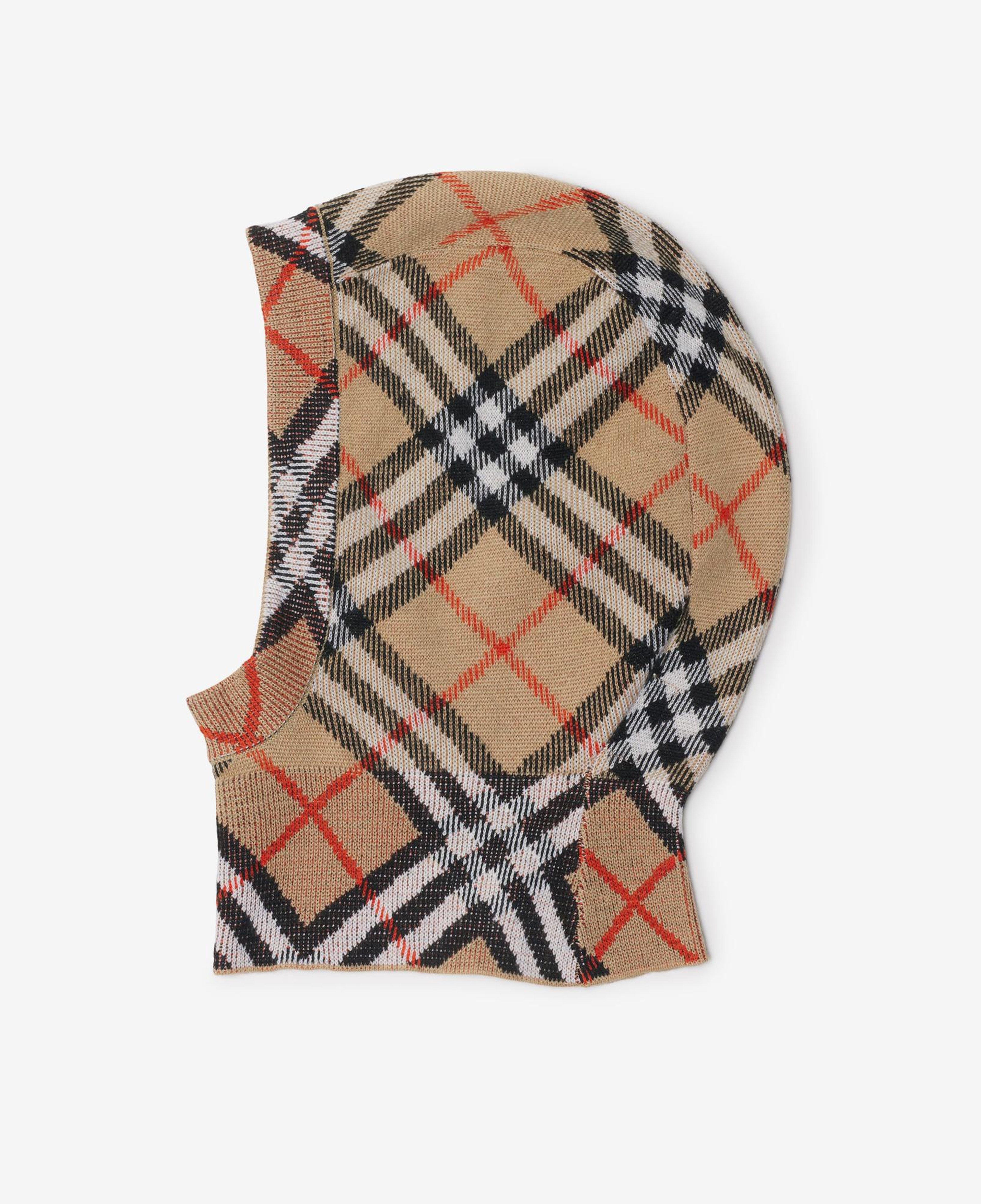 Burberry Sarah Jaq Wool Hood Çocuk Bej Bere
