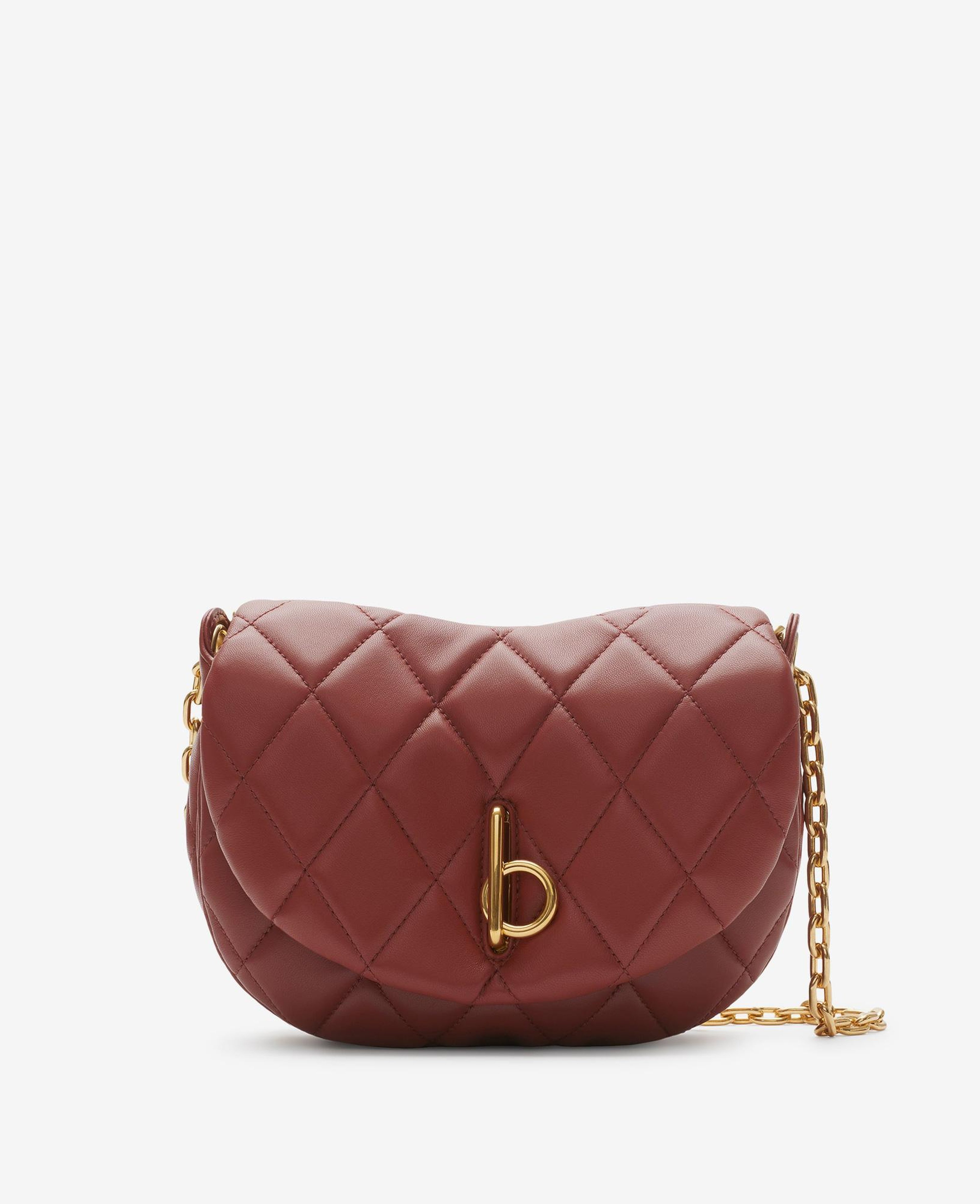 Burberry Quilted Rocking Horse Kadın Kırmızı Omuz Çantası