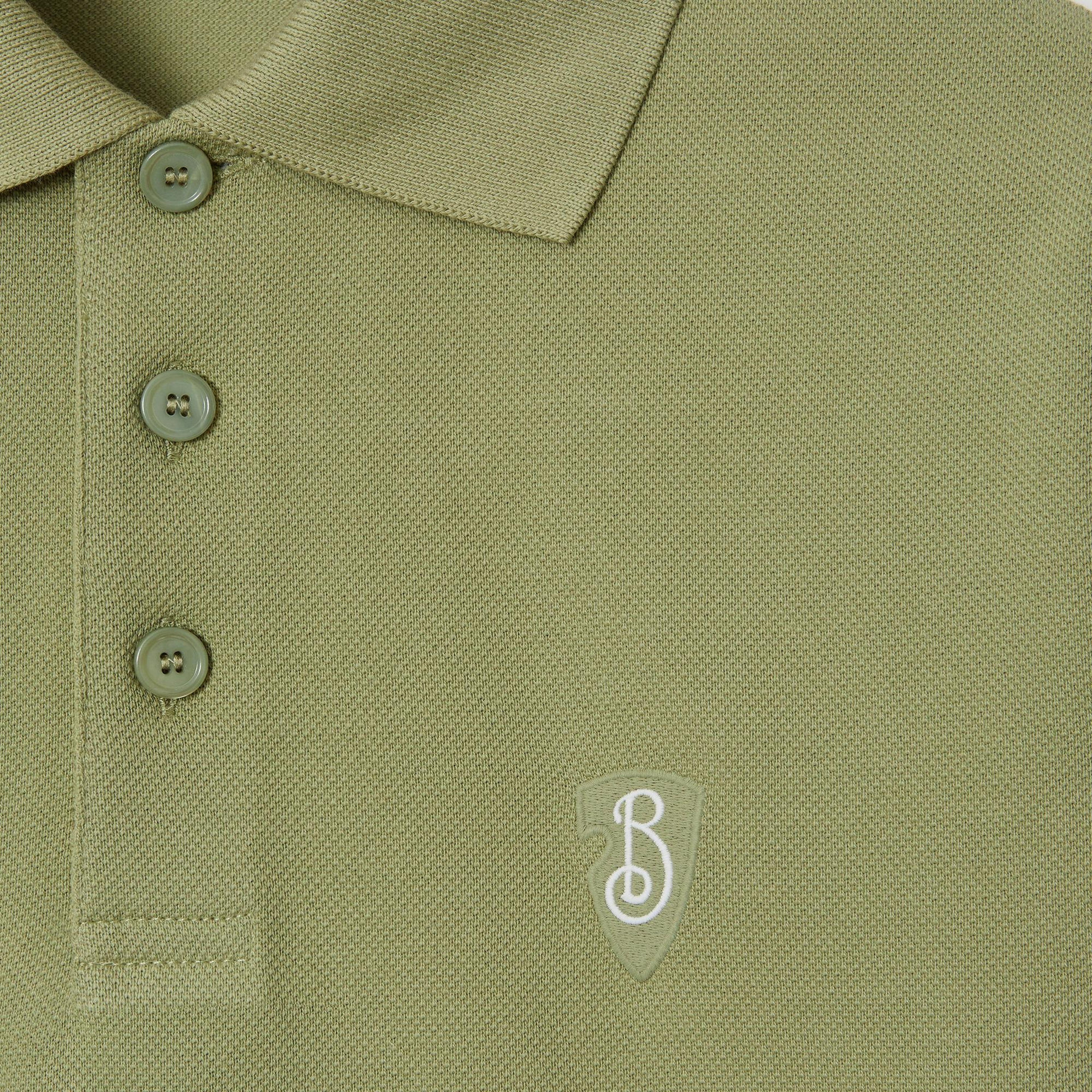 Burberry For Cotton Erkek Haki Polo