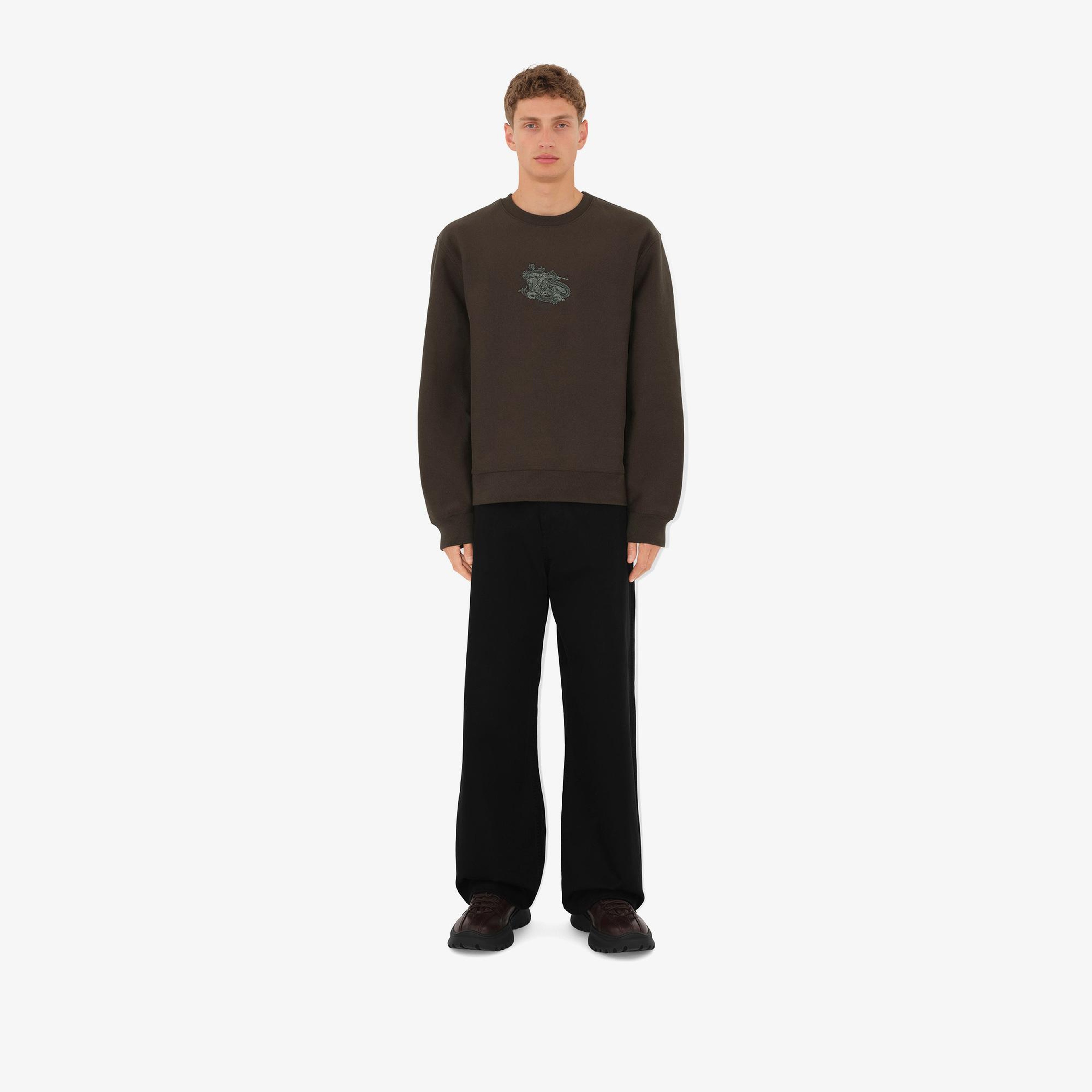 Burberry Erkek Siyah Sweatshirt
