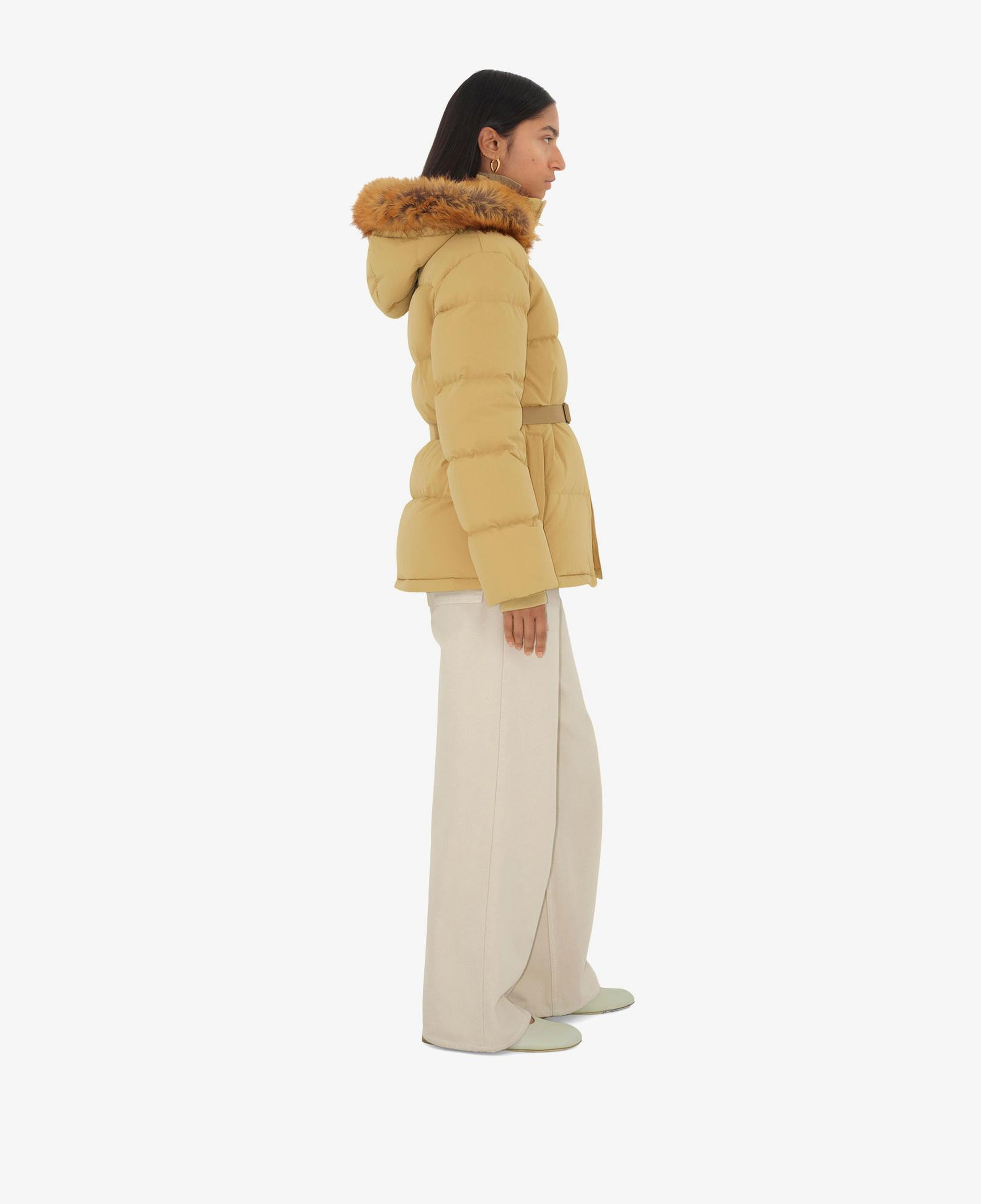 Burberry Kadın Sarı Mont
