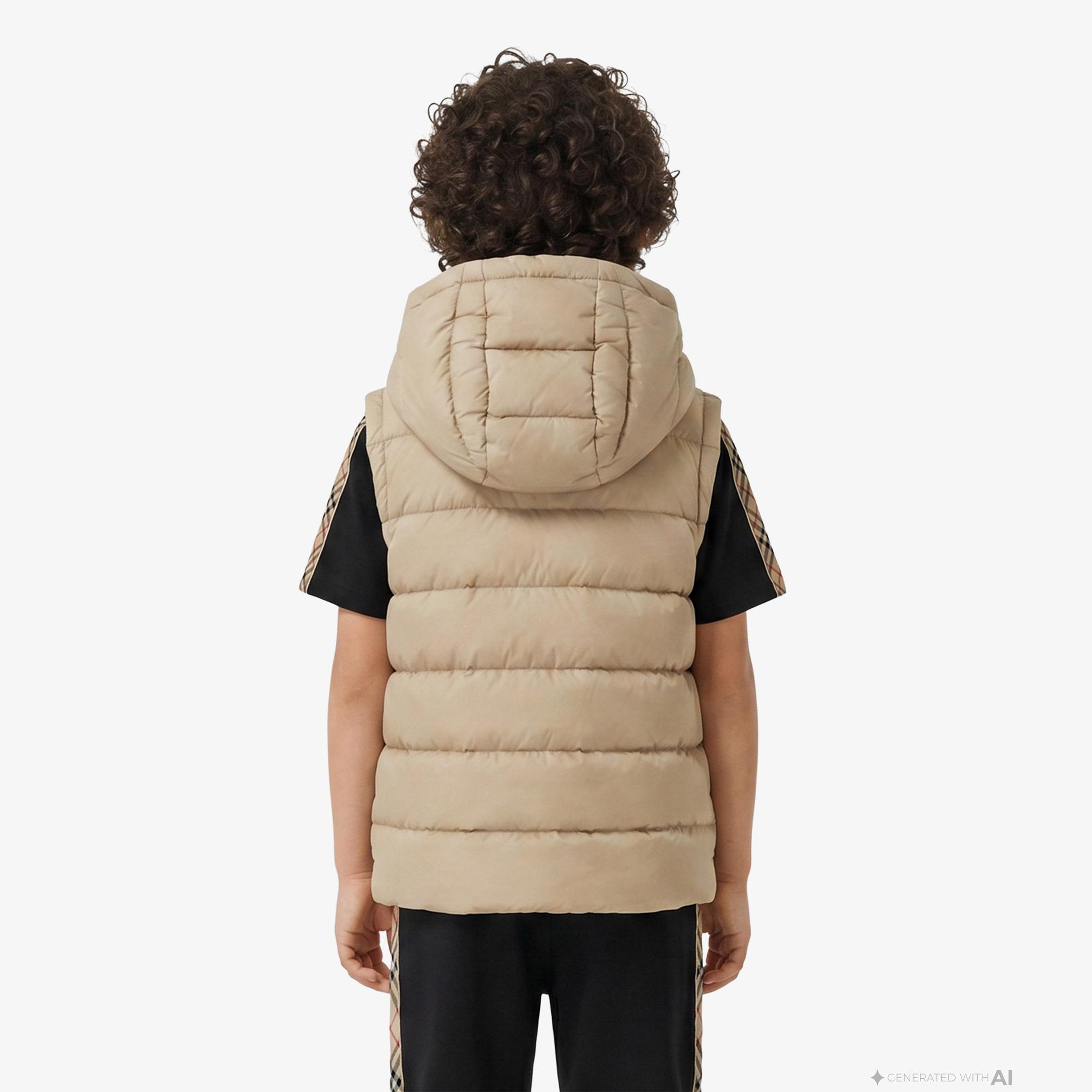Burberry Çocuk Yeşil Mont