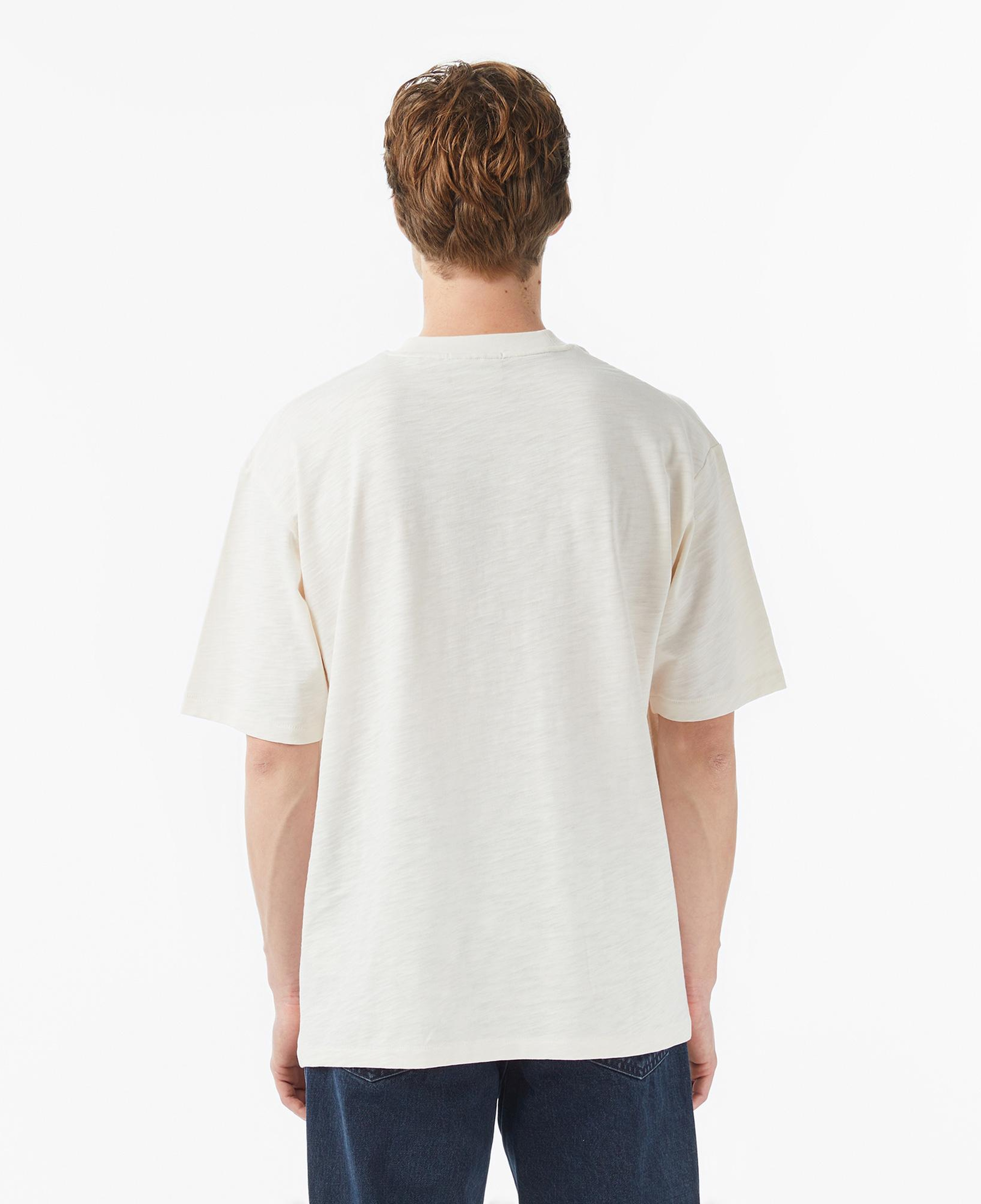 Scotch&Soda Loose Fit Applique Erkek Bej T-Shirt