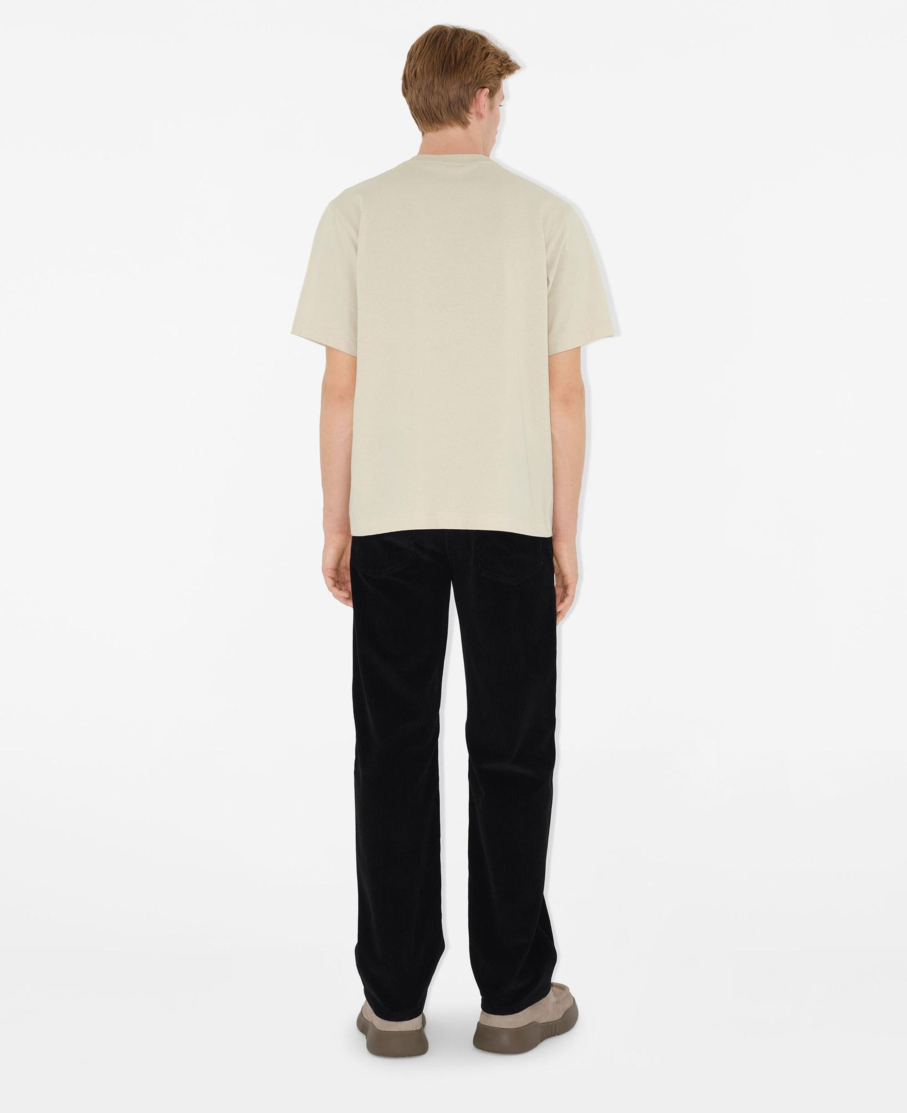 Burberry Sic Cotton Erkek Beyaz T-Shirt