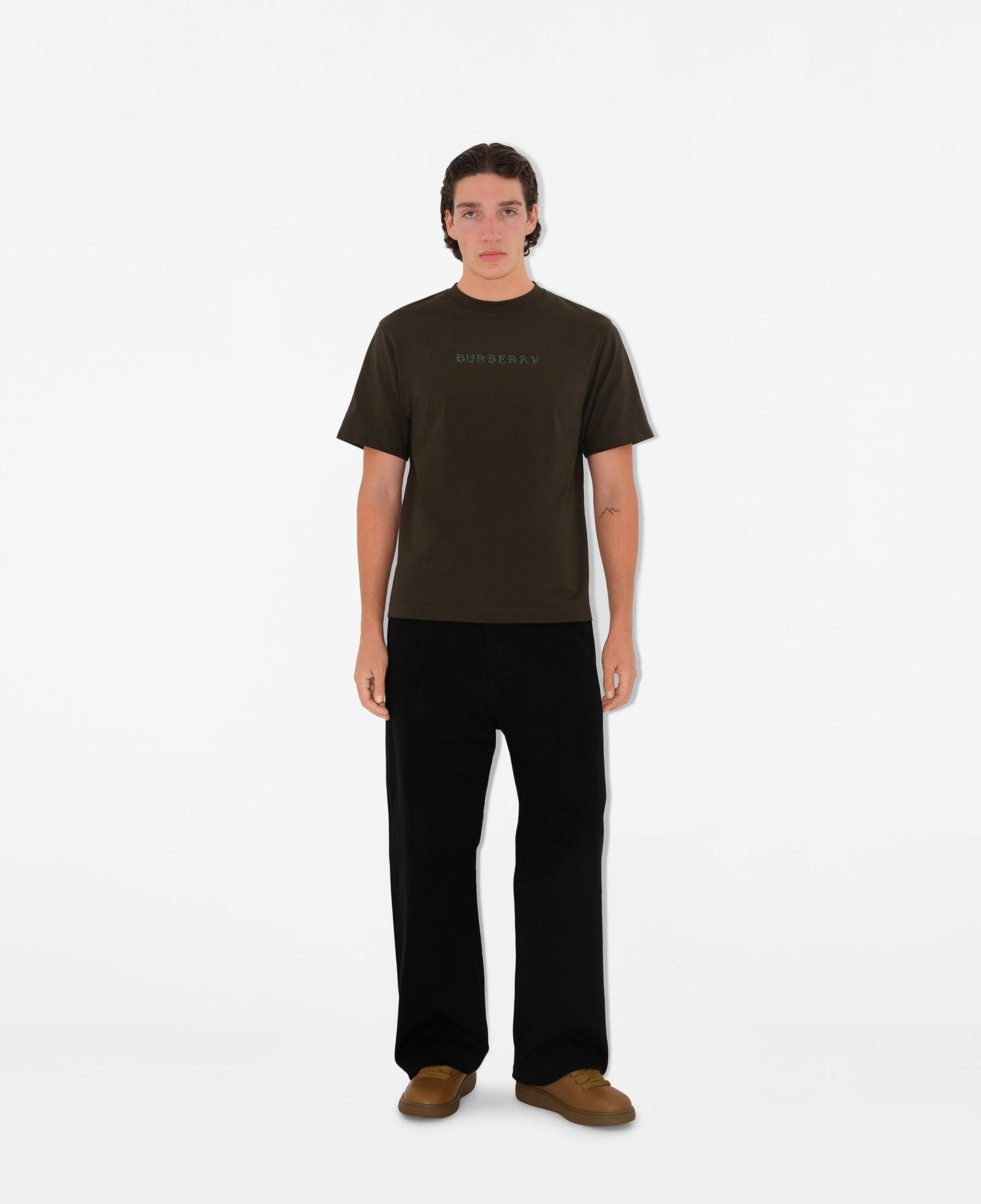 Burberry Erkek Siyah T-Shirt