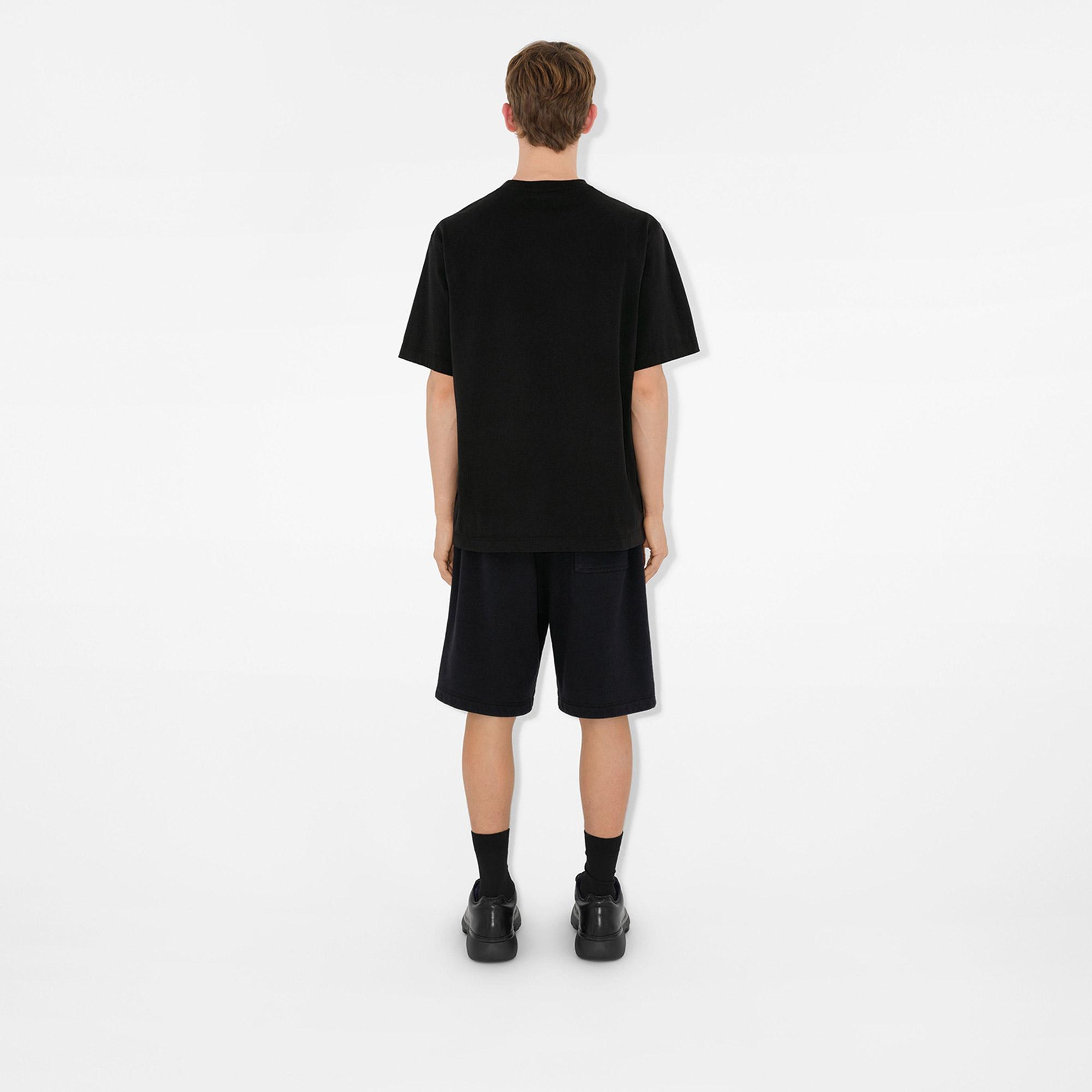 Burberry Erkek Siyah T-Shirt