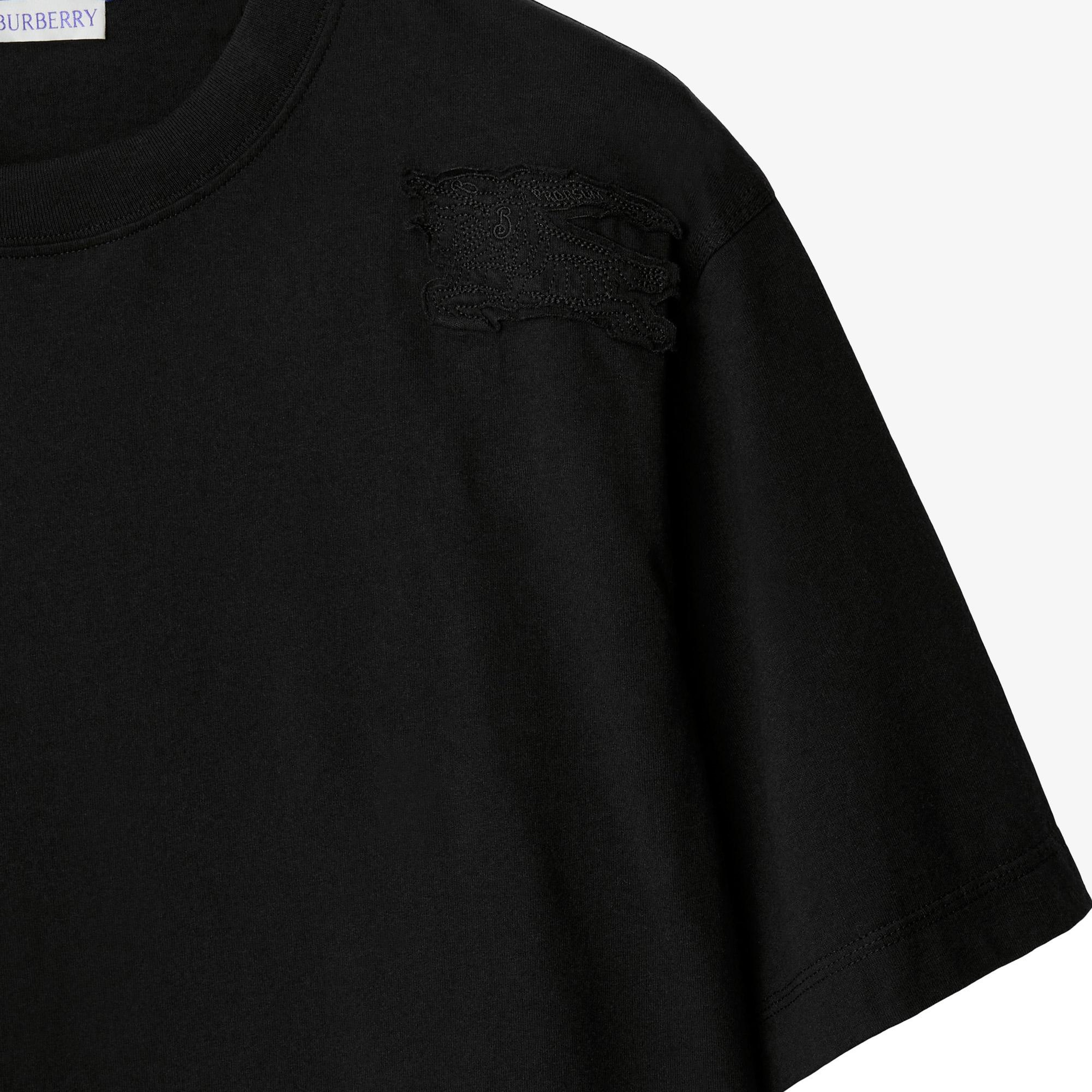 Burberry Erkek Siyah T-Shirt