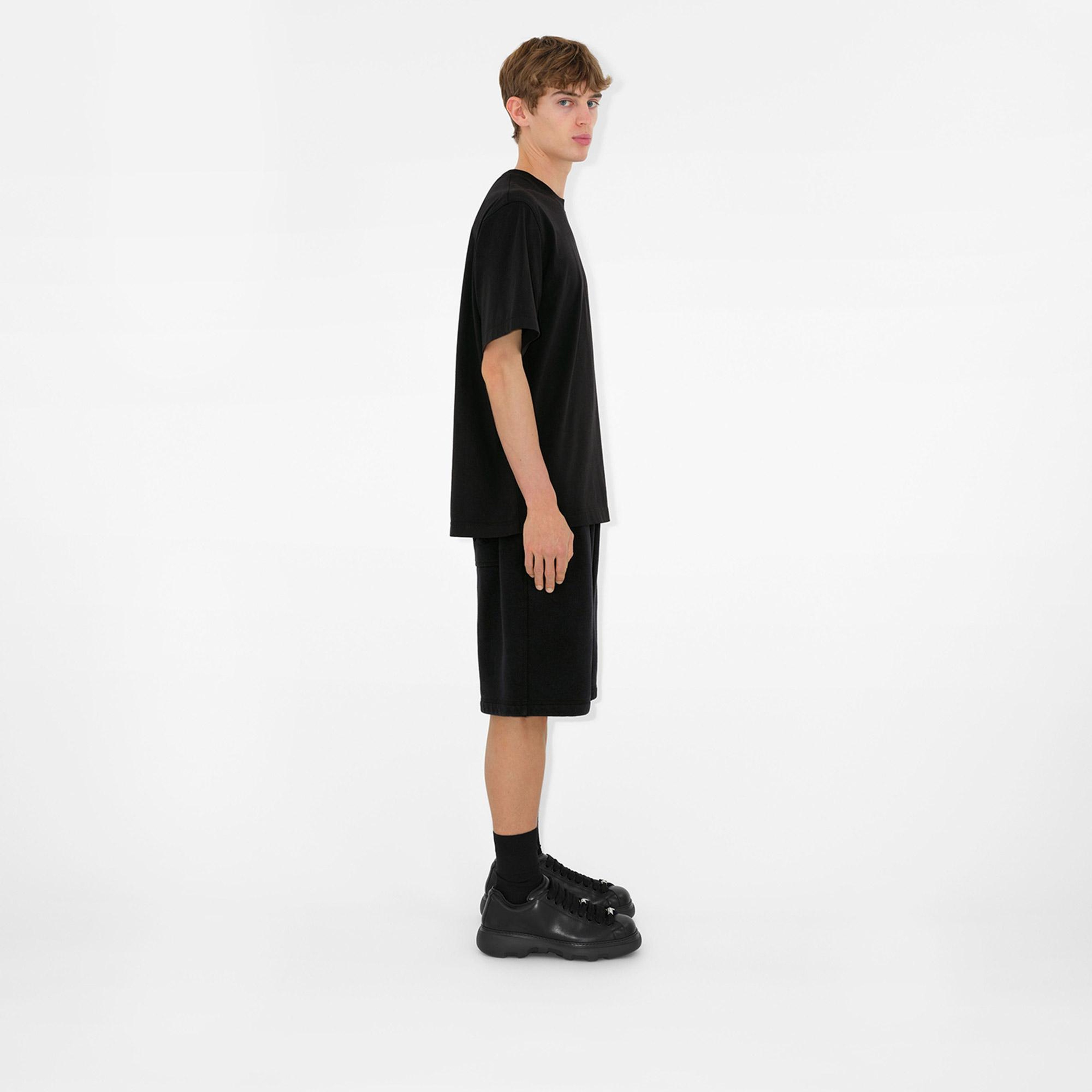 Burberry Erkek Siyah T-Shirt
