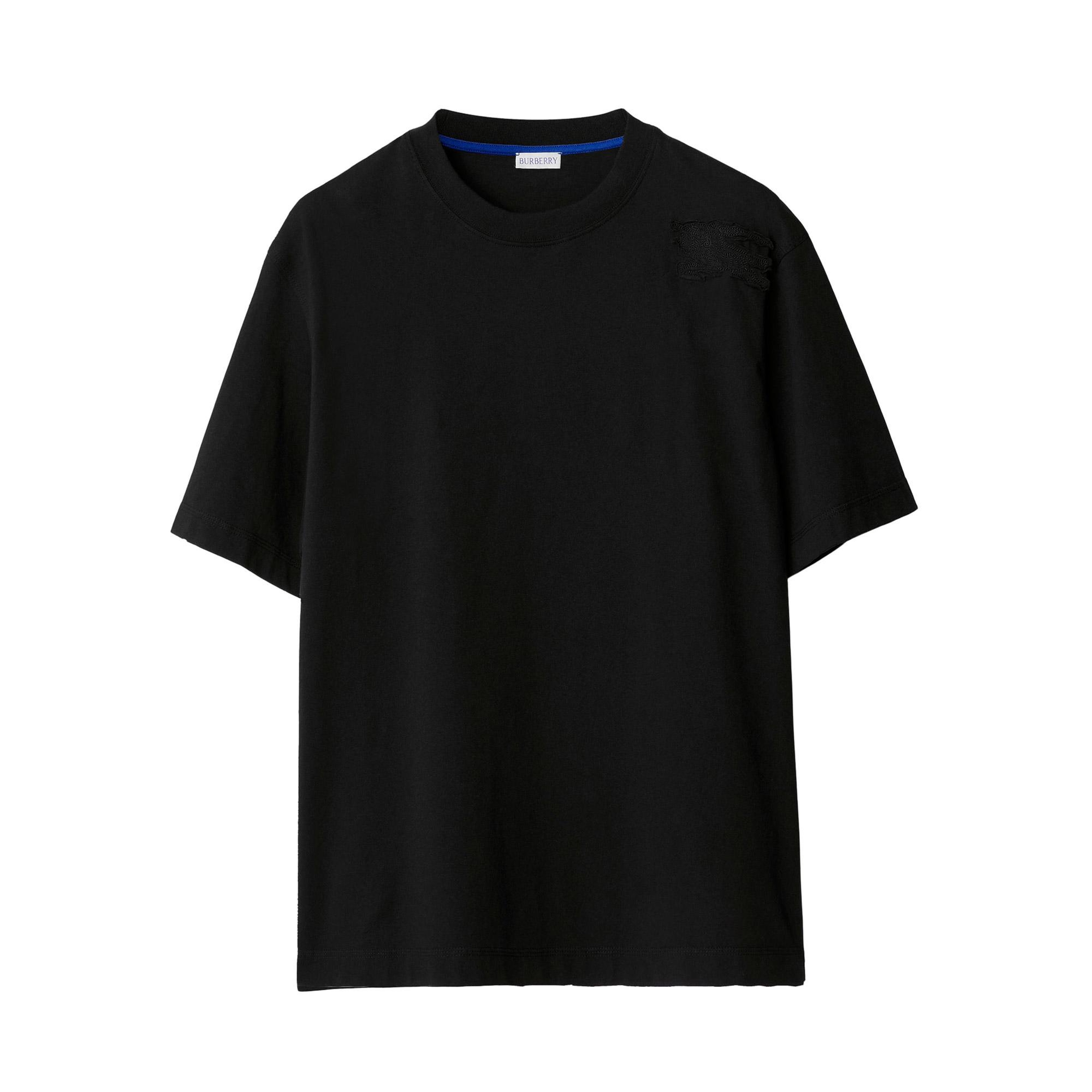 Burberry Erkek Siyah T-Shirt