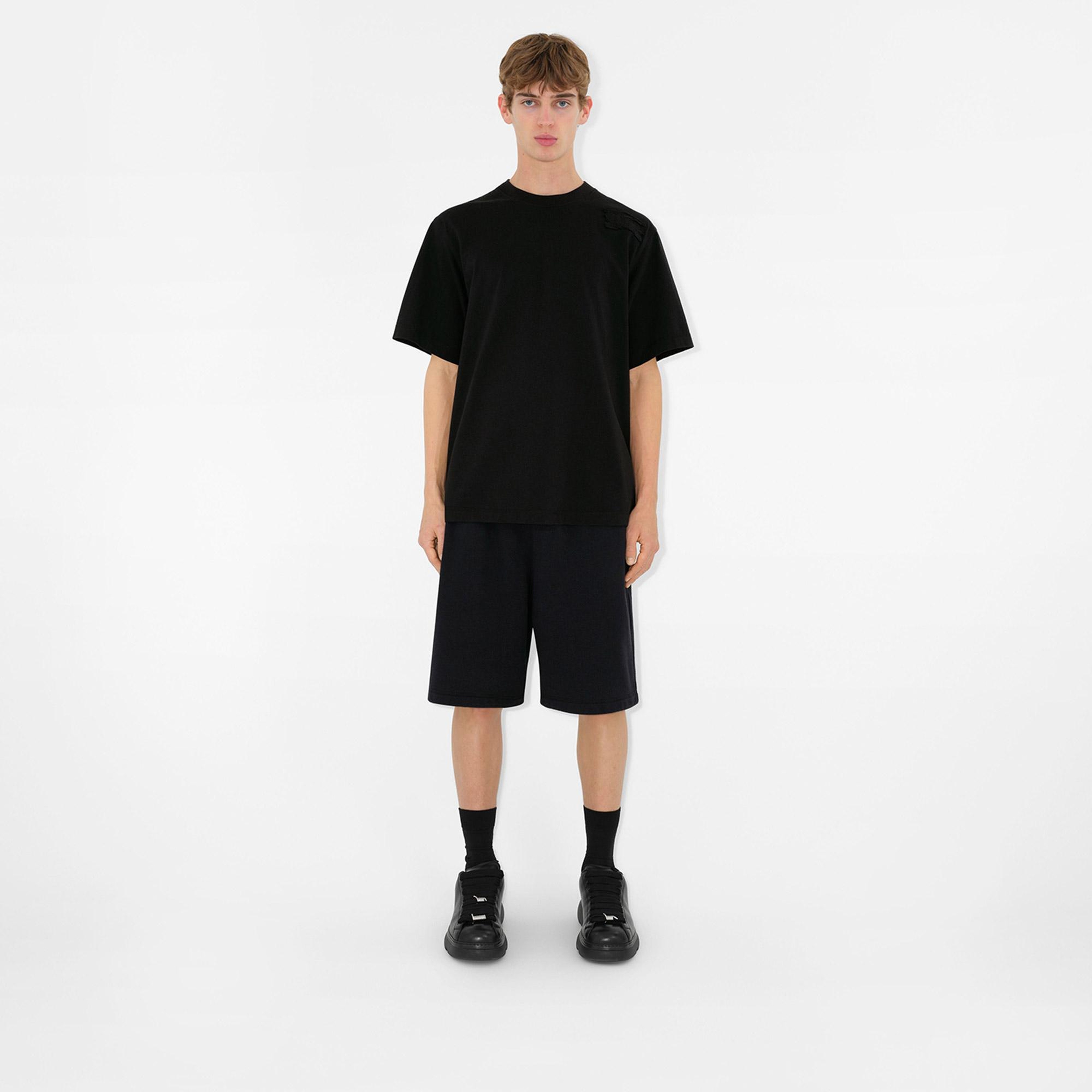 Burberry Erkek Siyah T-Shirt