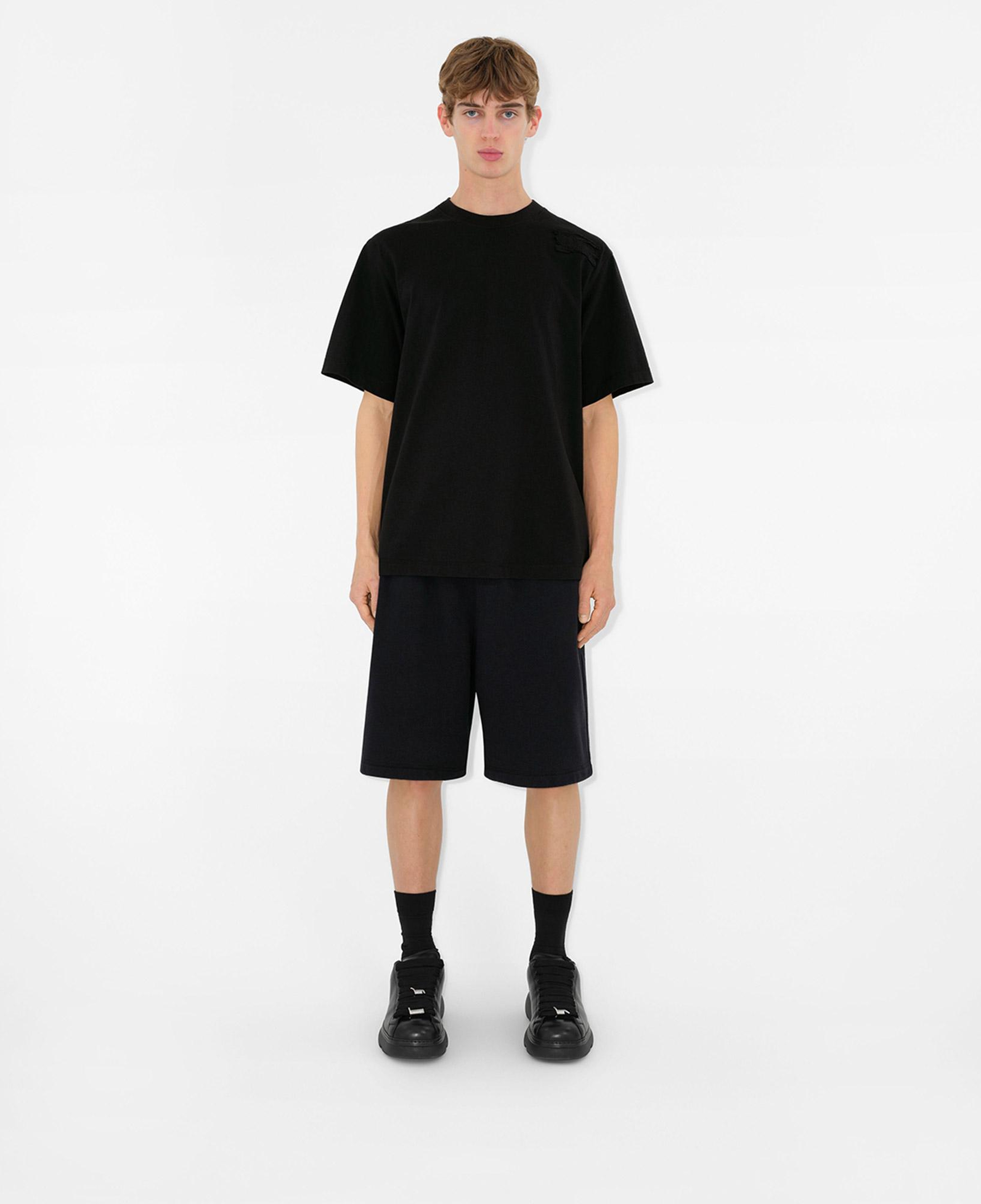 Burberry Erkek Siyah T-Shirt
