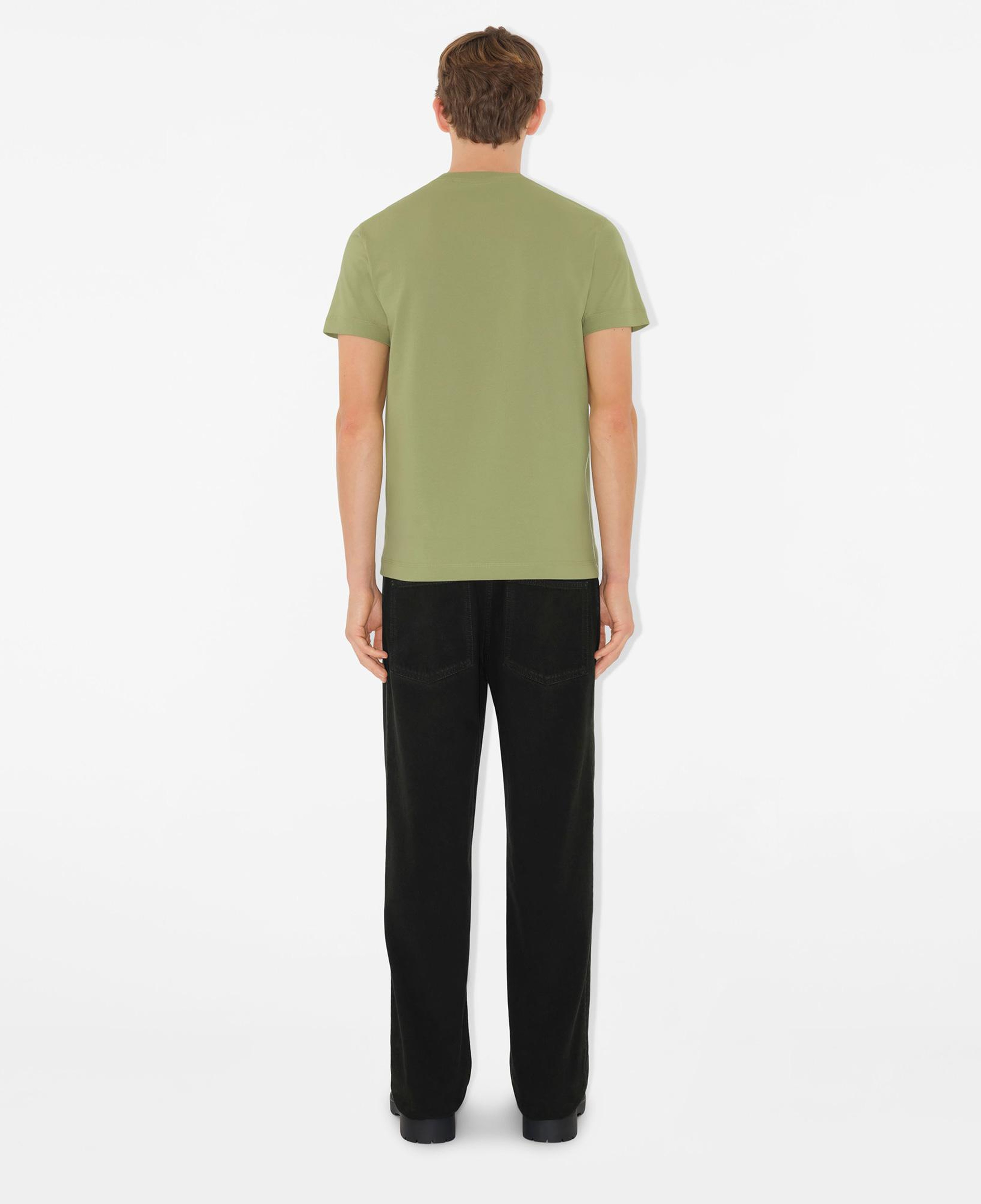Burberry For Cotton Erkek Haki T-Shirt