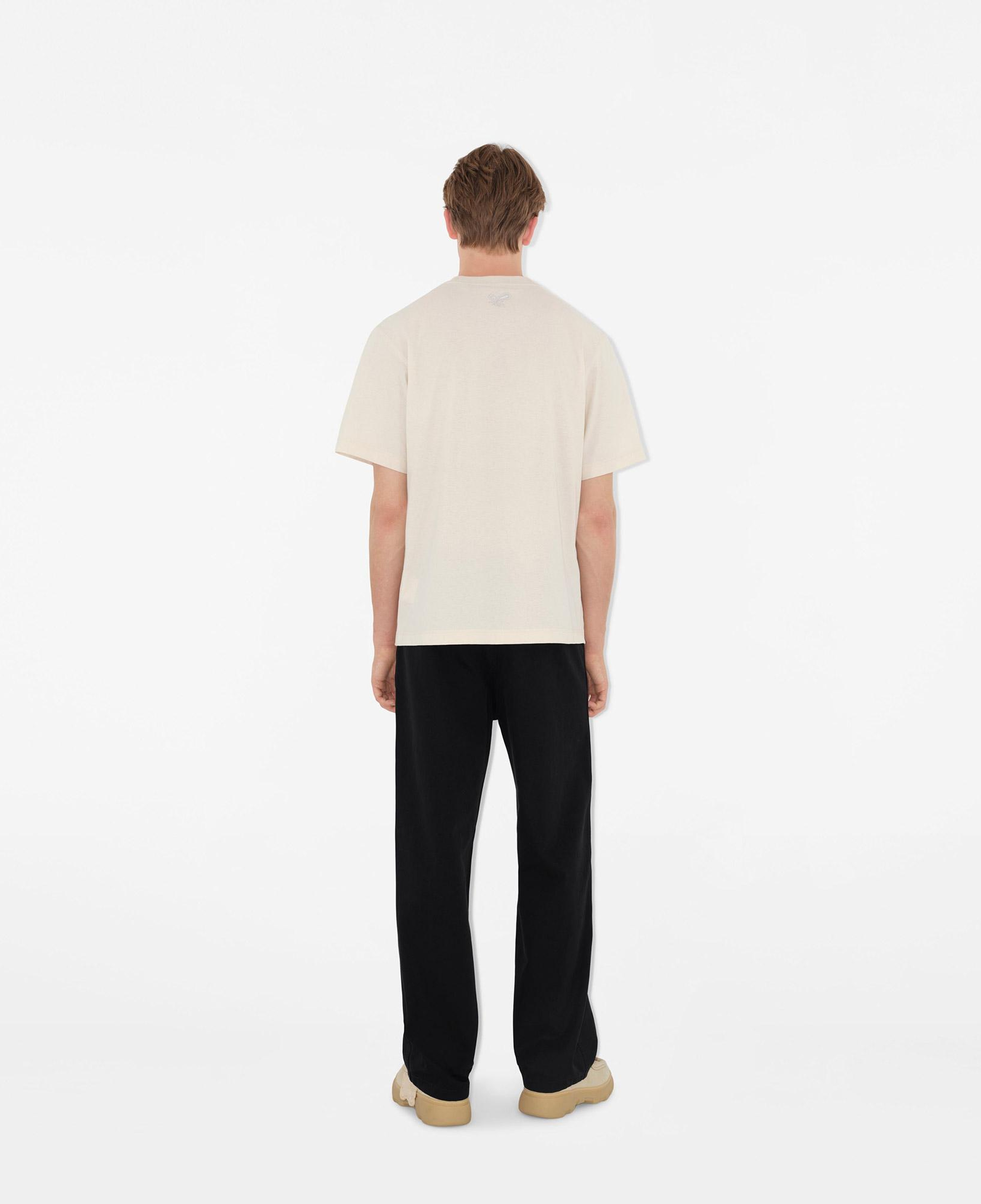 Burberry Erkek Krem T-Shirt
