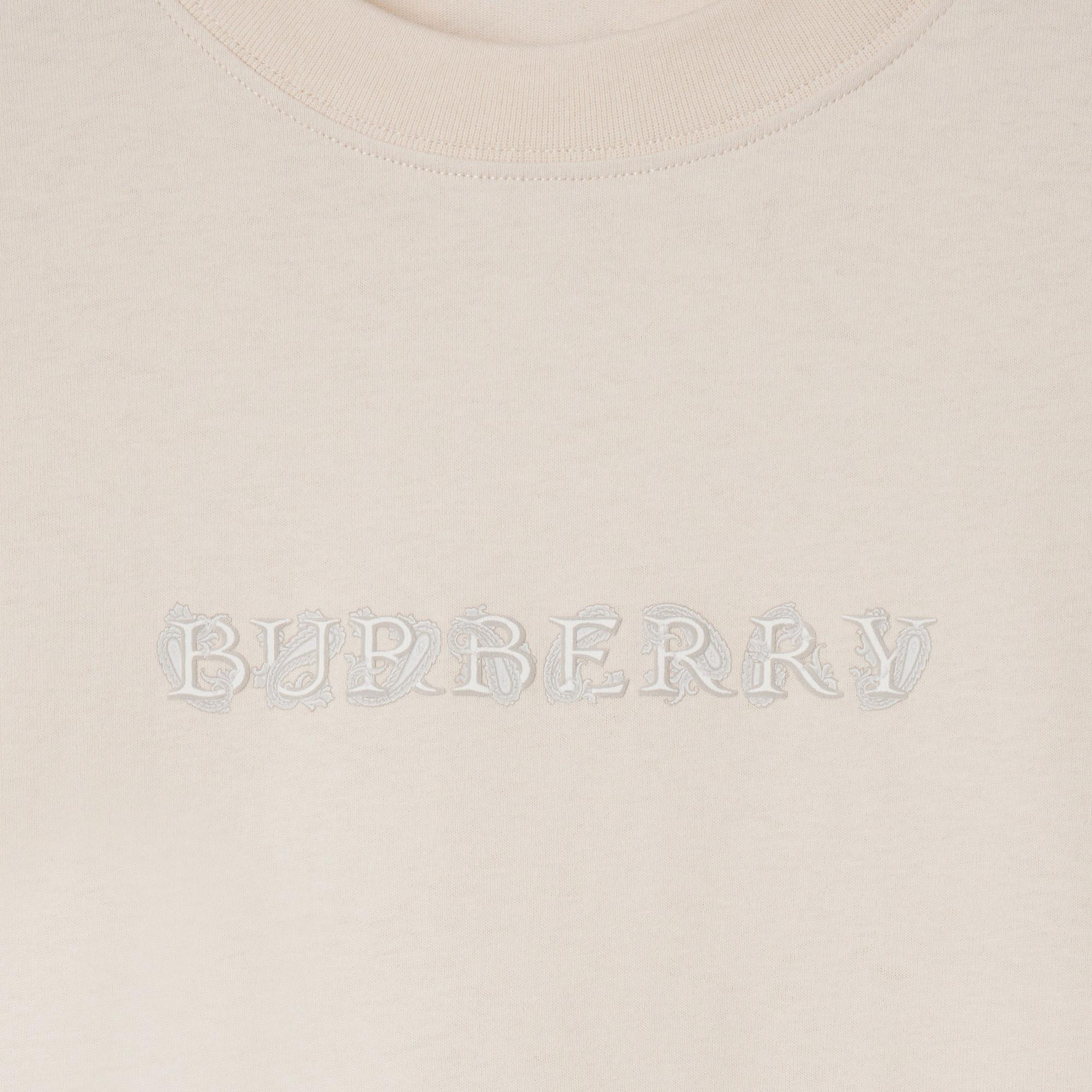 Burberry Erkek Krem T-Shirt