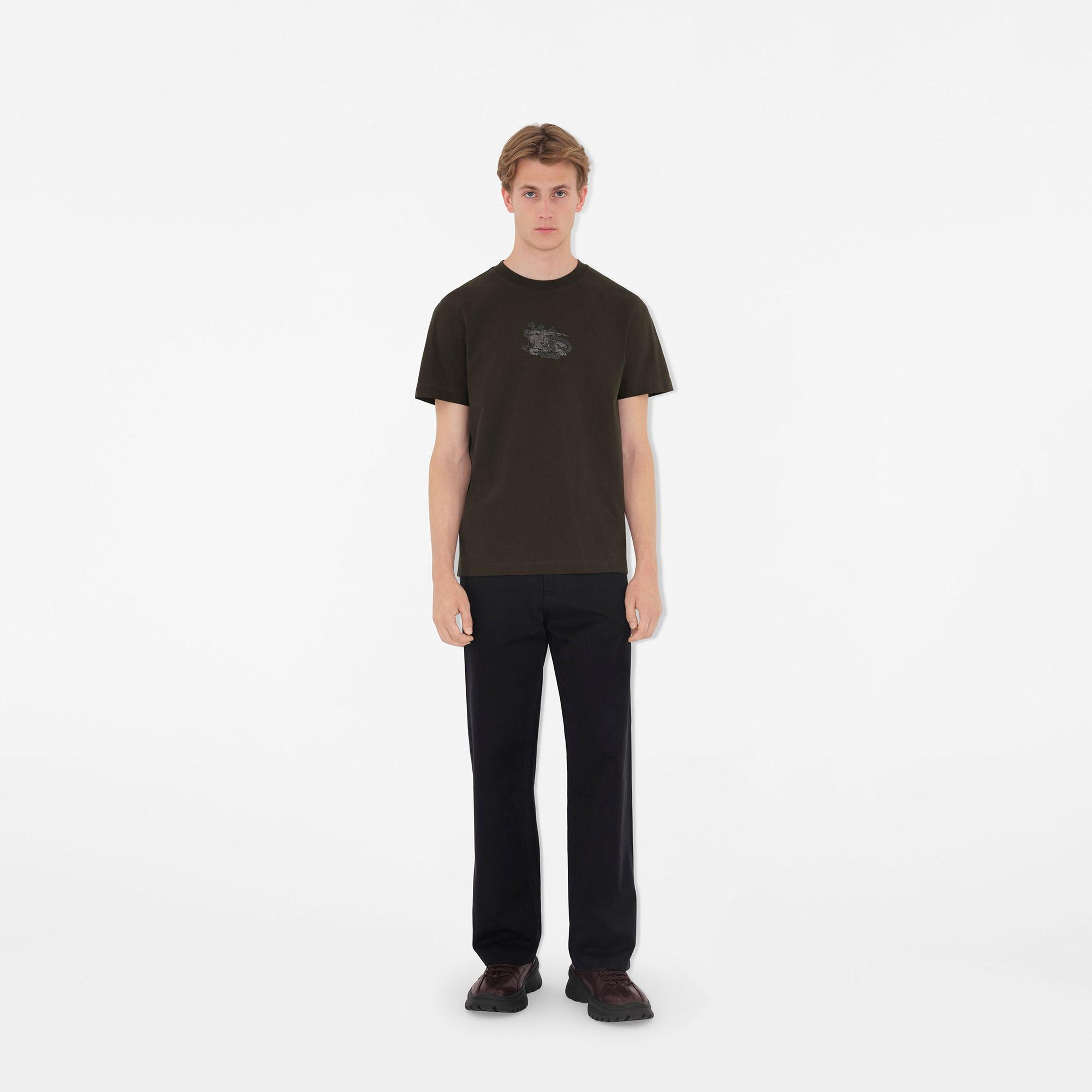 Burberry Erkek Kahverengi T-Shirt
