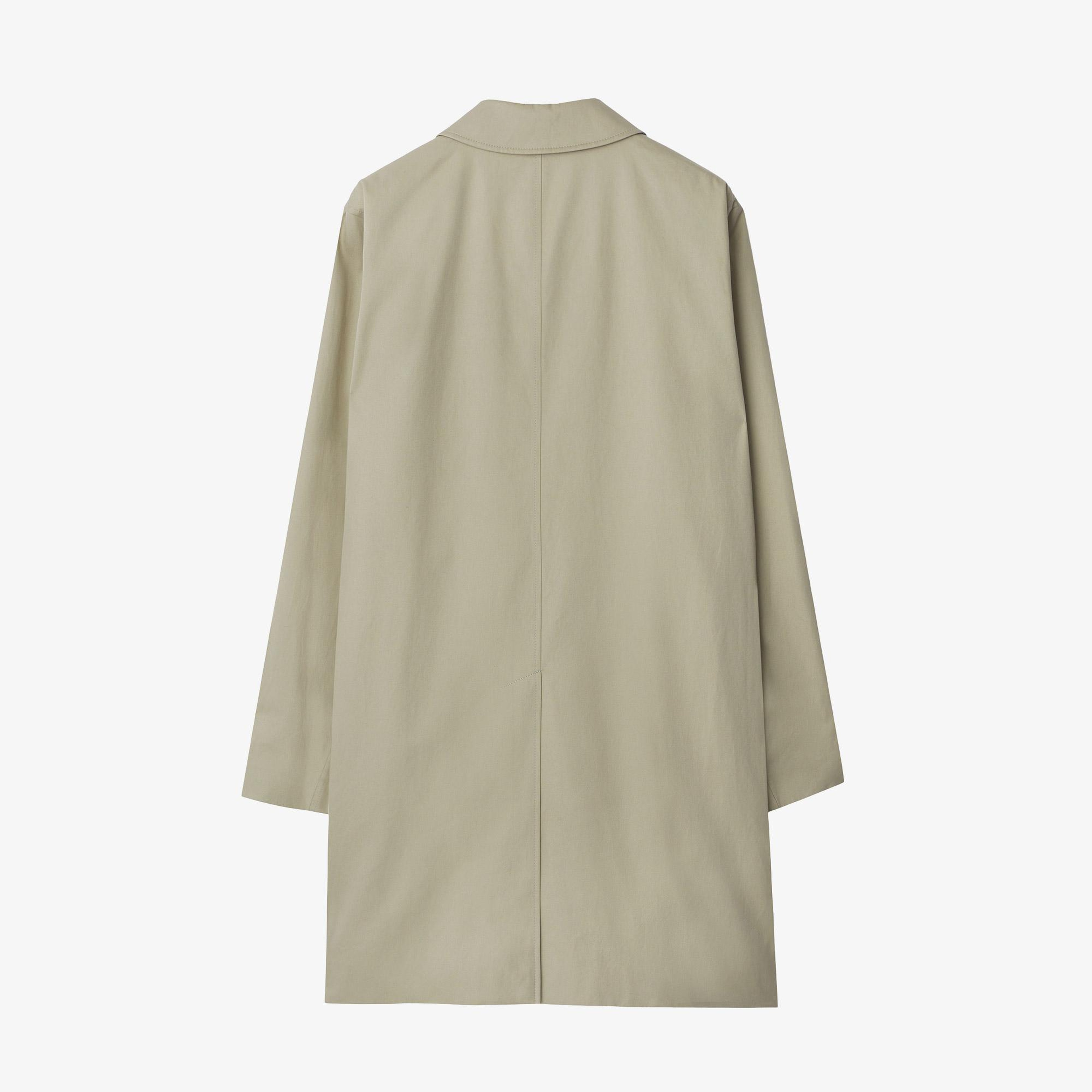 Burberry Erkek Yeşil Pardesu