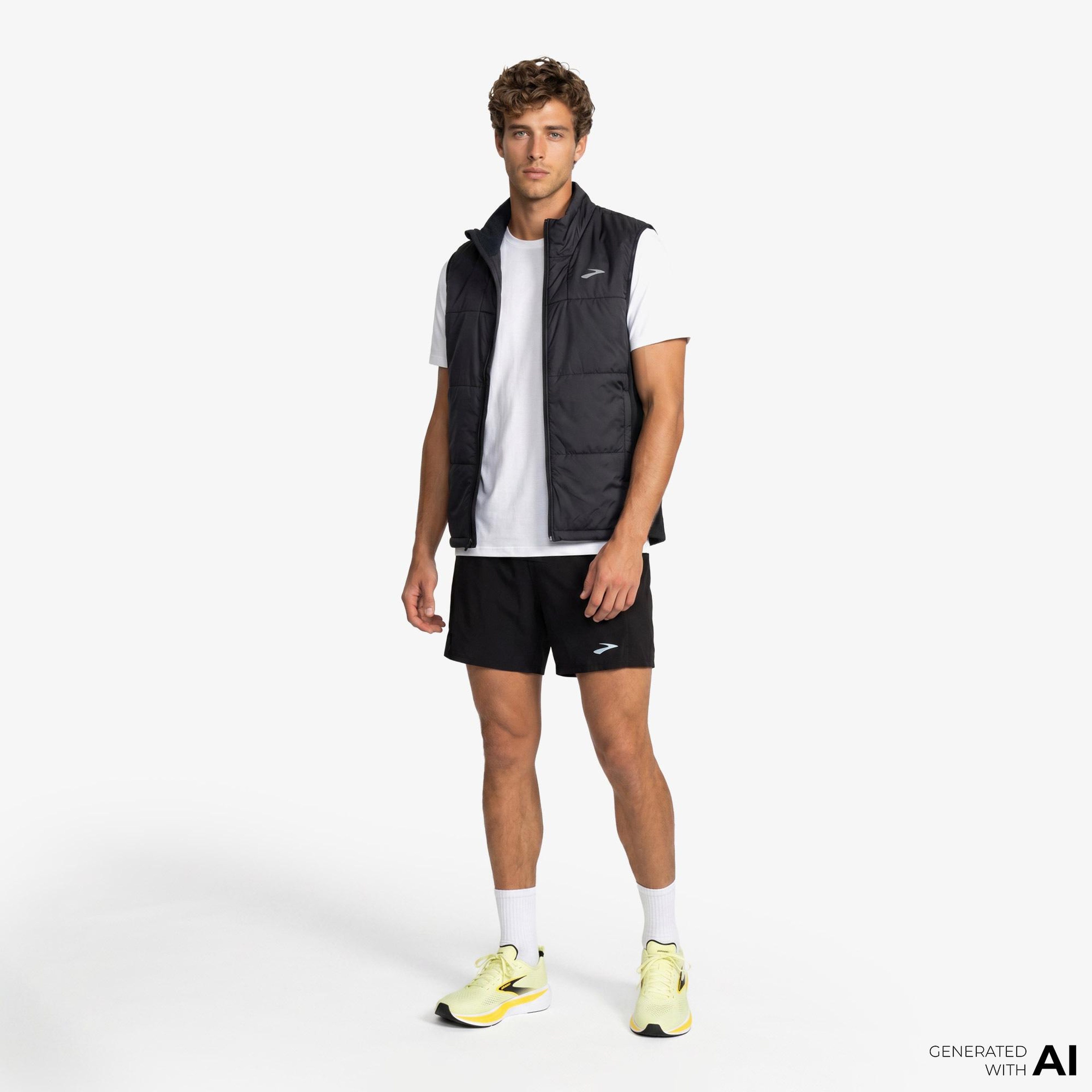 Brooks Shield Hybrid Vest 3.0 Erkek Siyah Yelek