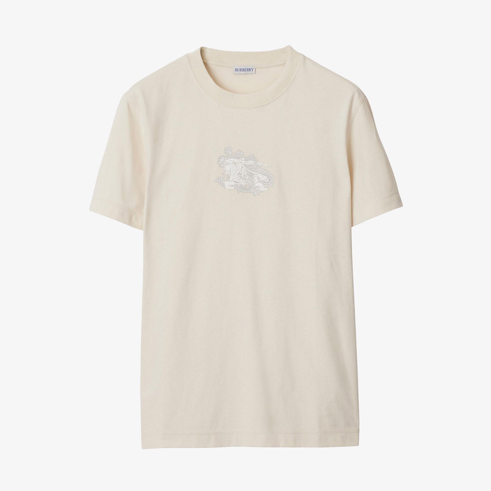 Burberry Erkek Bej T-Shirt