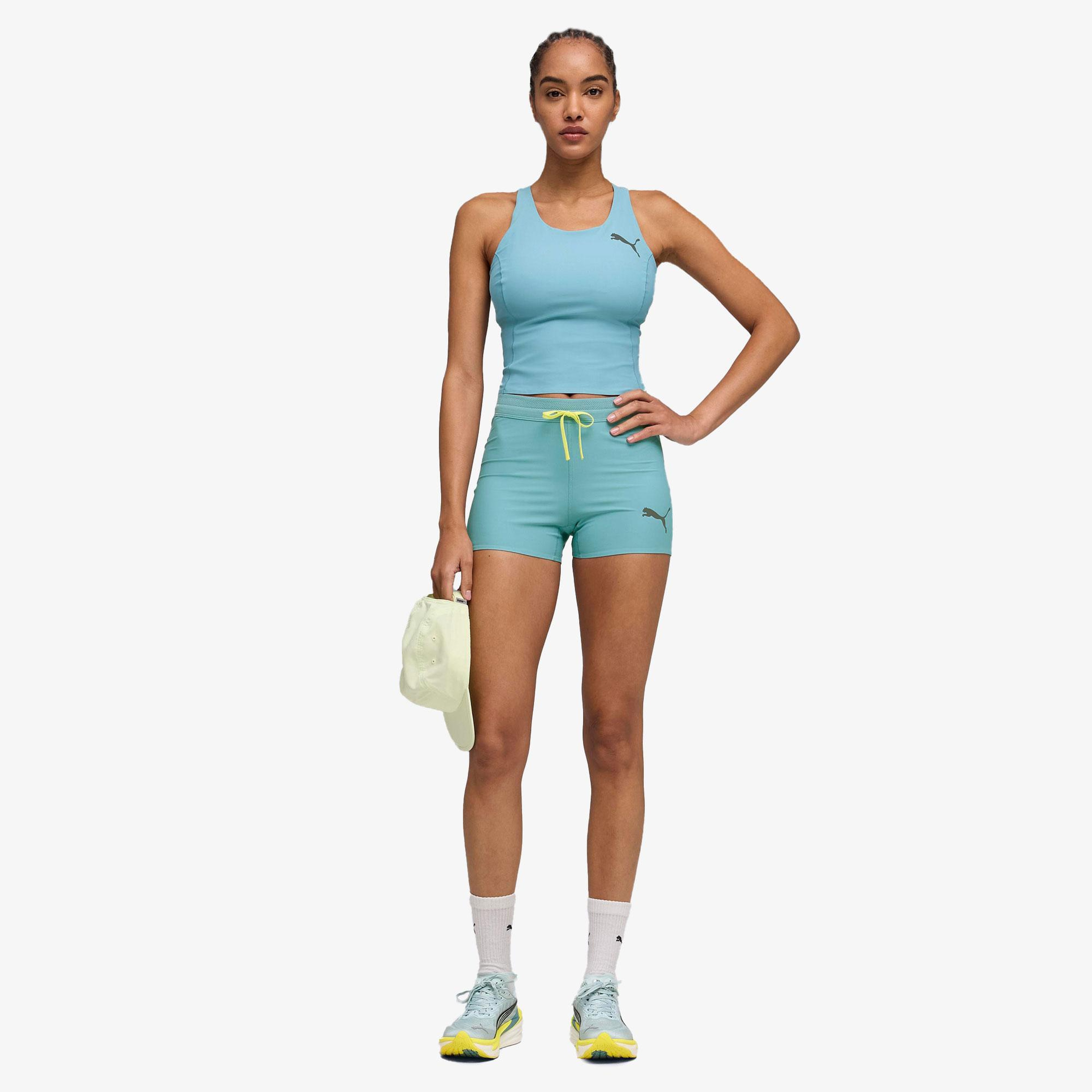 Puma Lightspeed 3 Kadın Mavi Koşu Şort