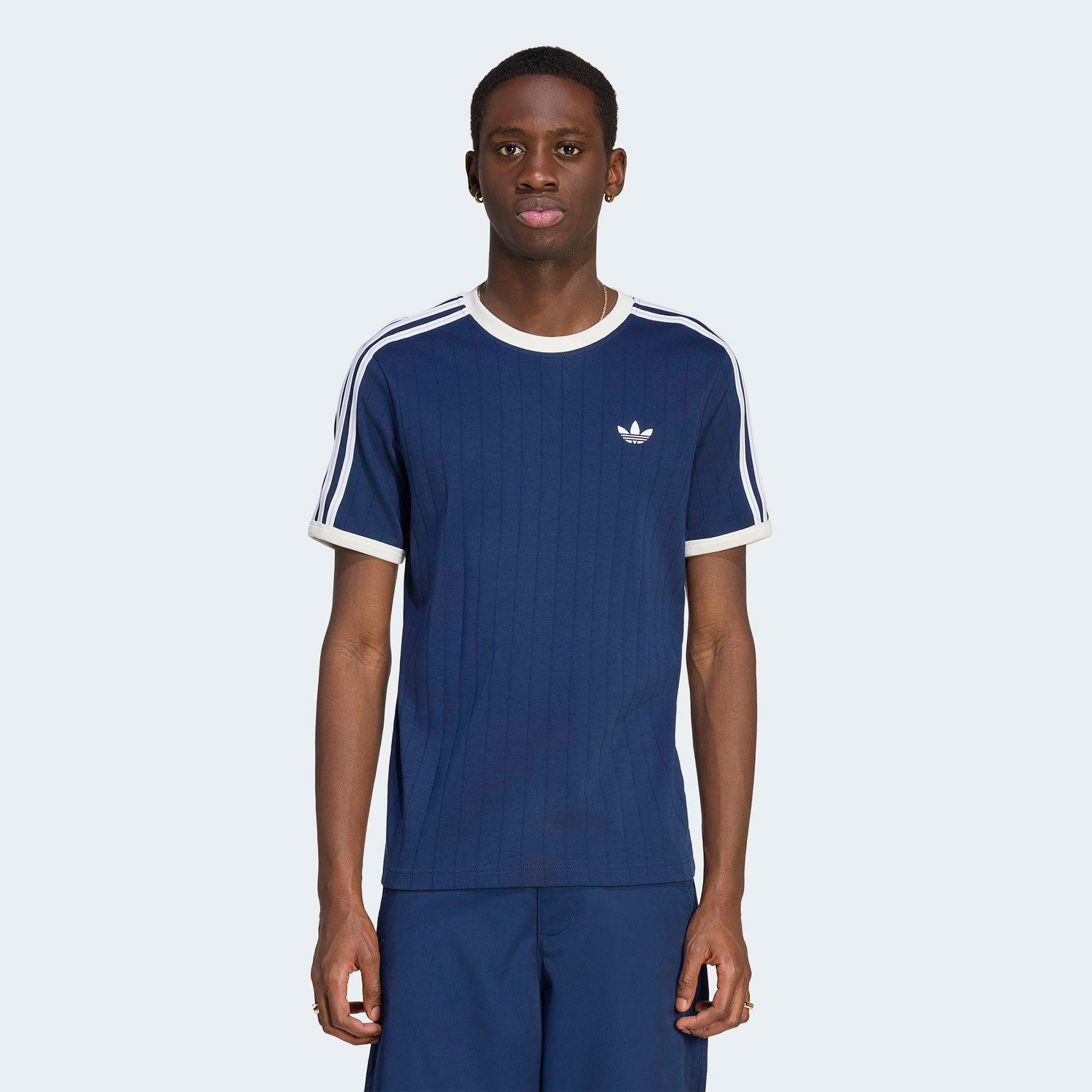 adidas Drop Needle Erkek Mavi T-Shirt