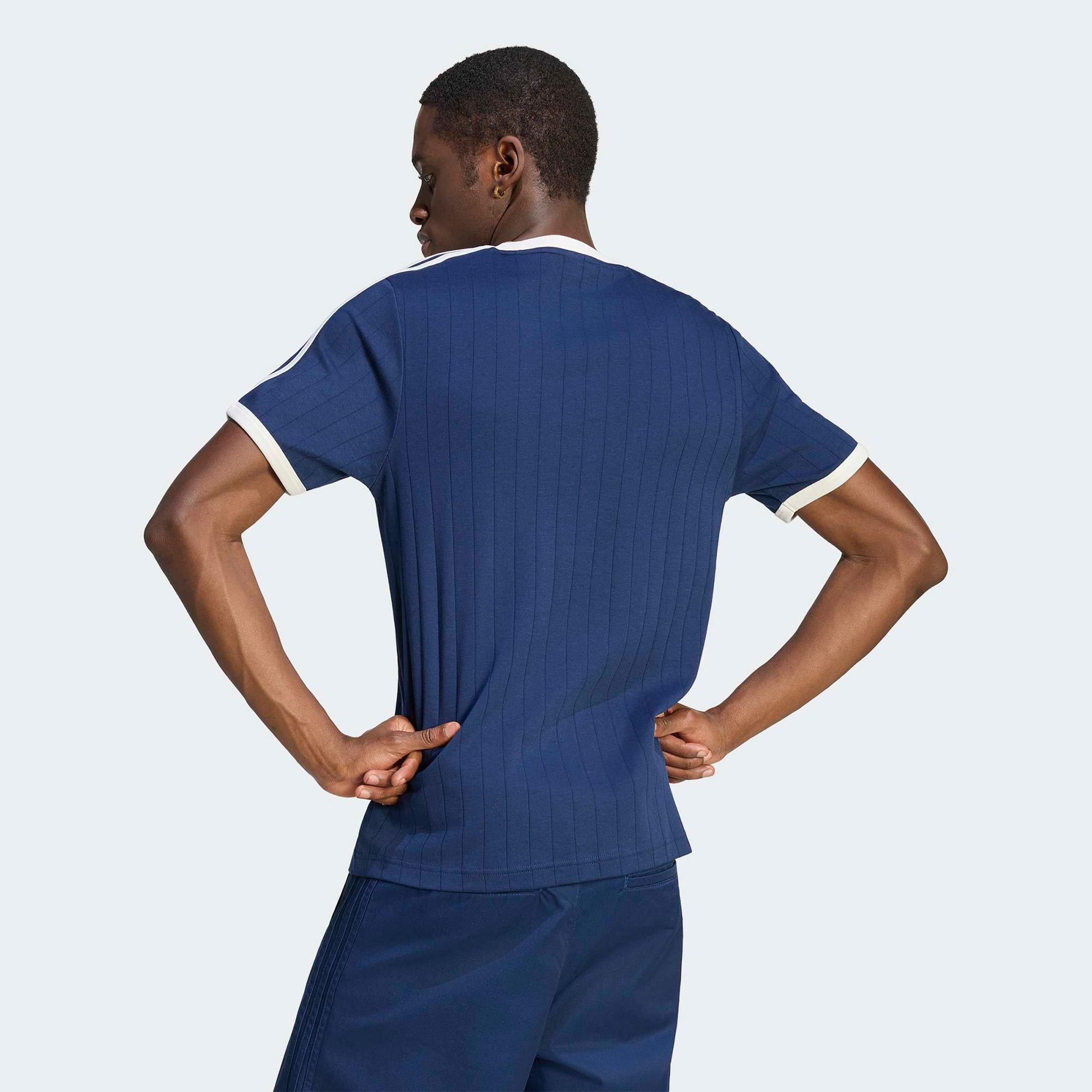 adidas Drop Needle Erkek Mavi T-Shirt