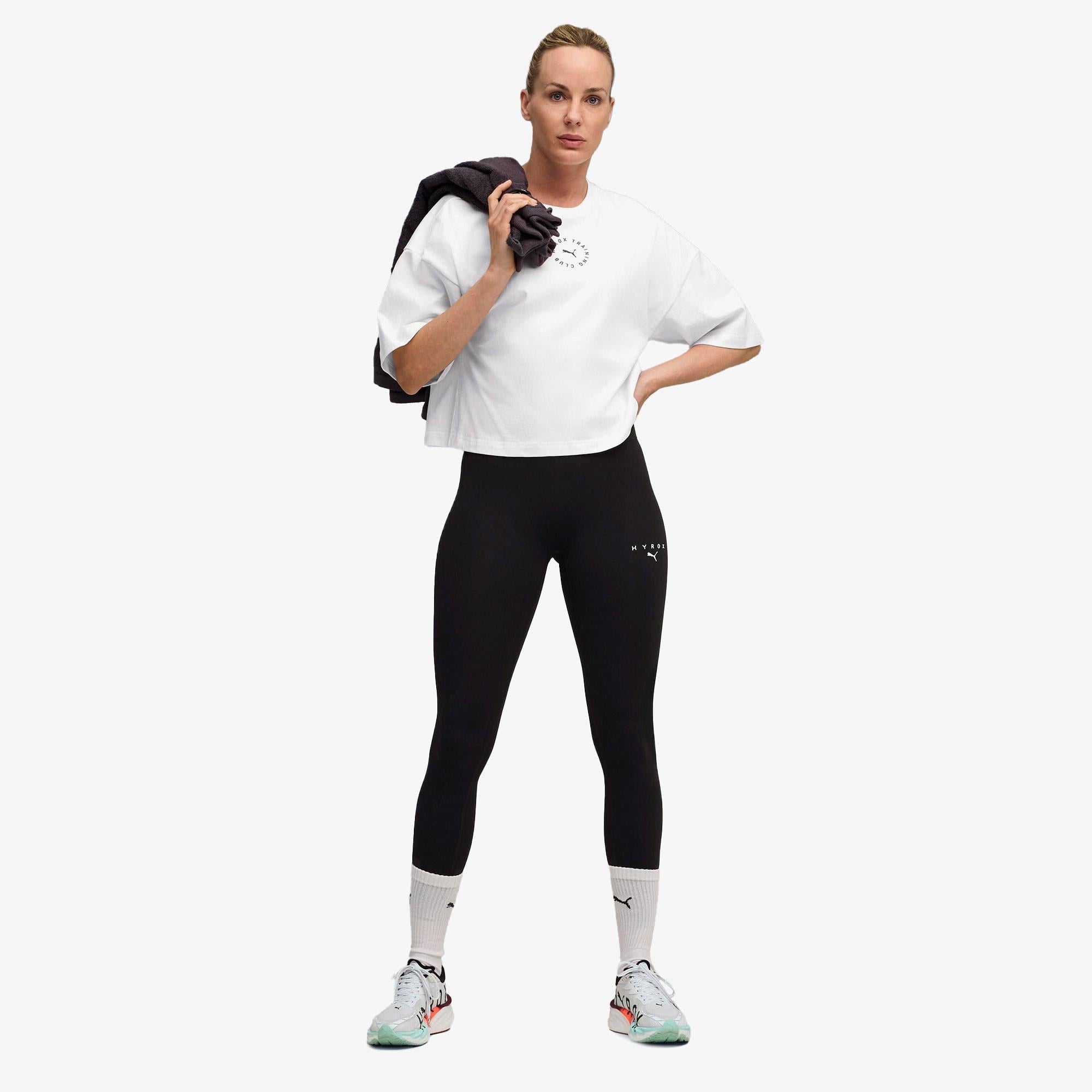 Puma Hyrox Shapeluxe 7/8 Kadın Siyah Tayt
