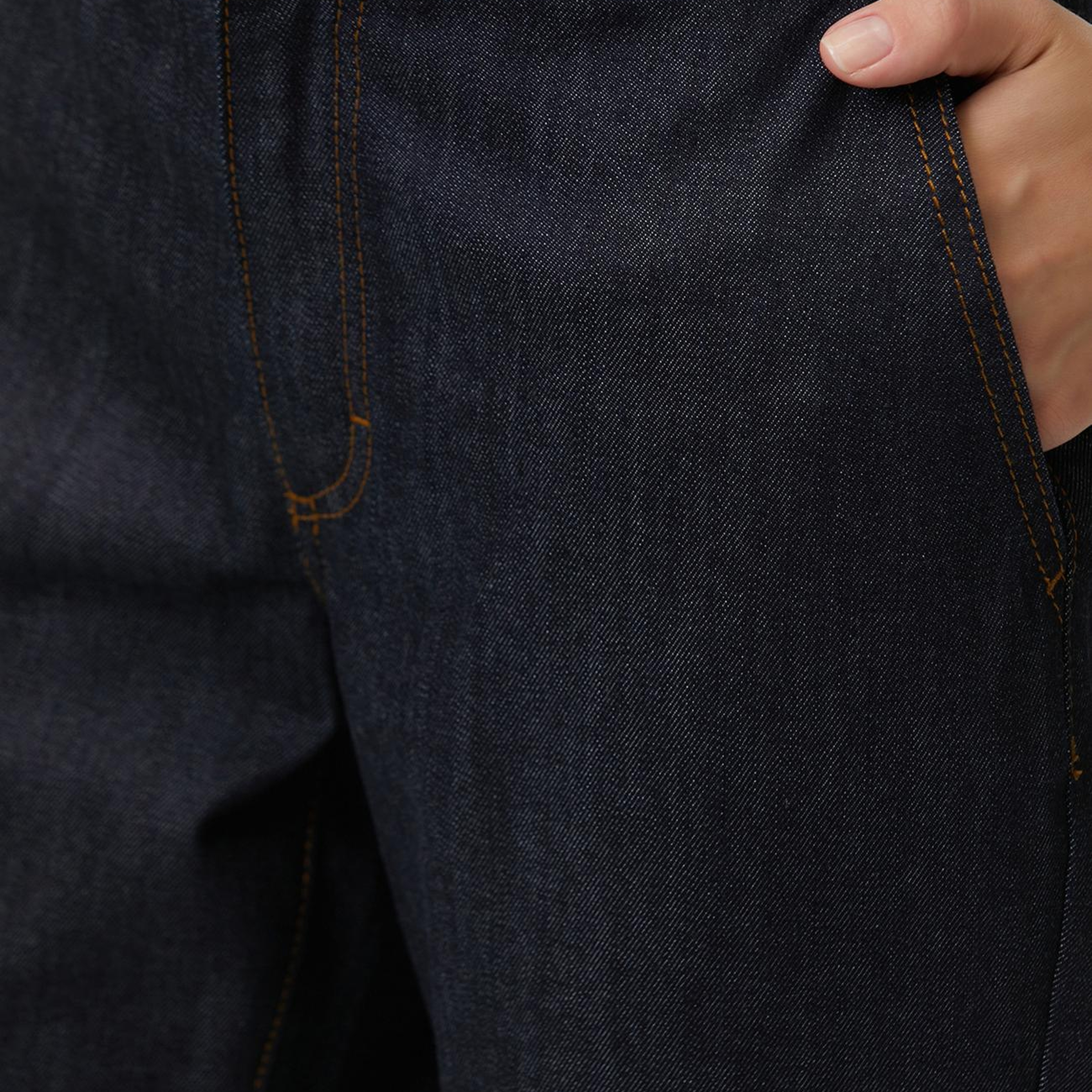 Network Kadın Koyu Indigo Mavi Flare Denim Pantolon