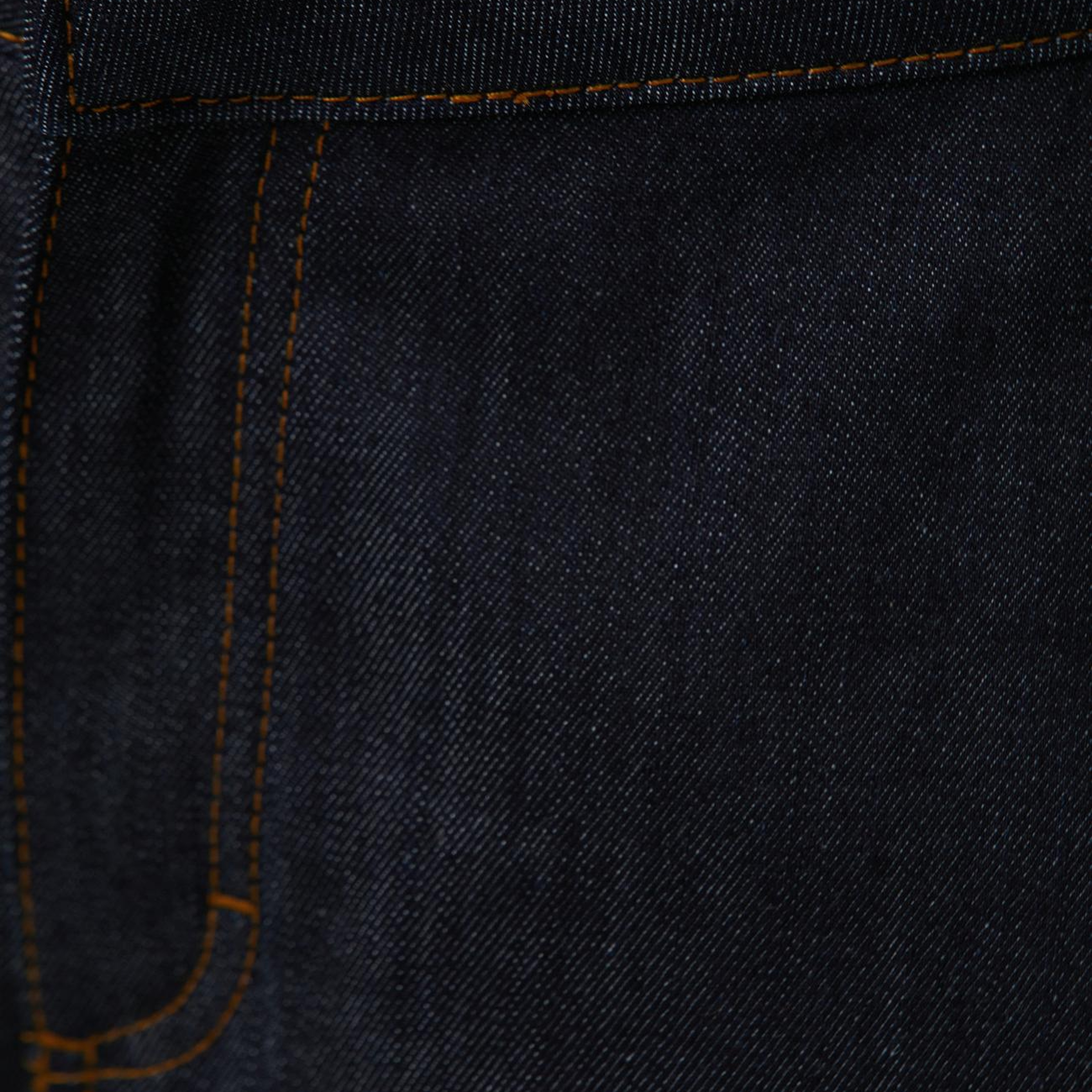 Network Kadın Koyu Indigo Mavi Flare Denim Pantolon