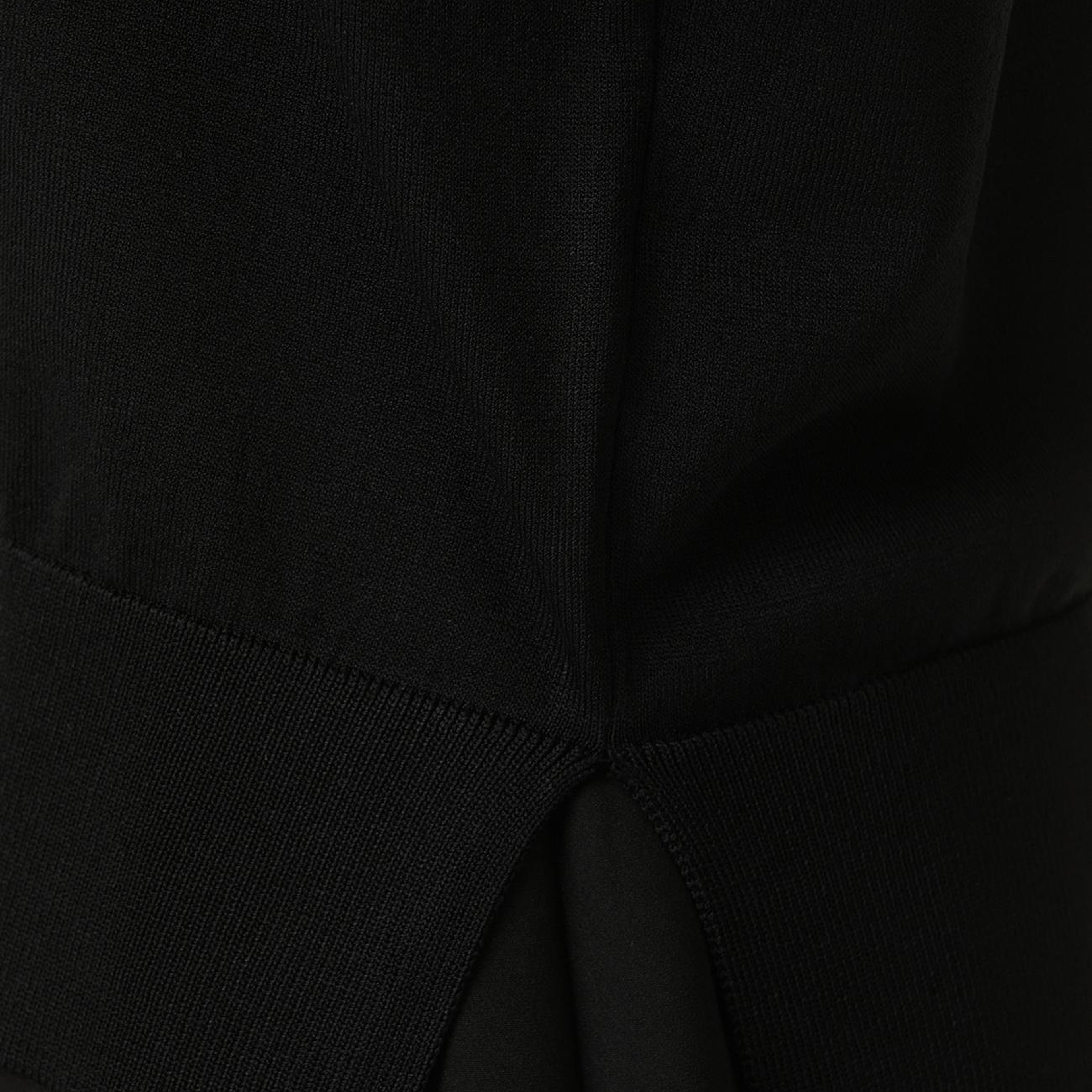 Network Kadın Siyah Rayon Basic Kazak