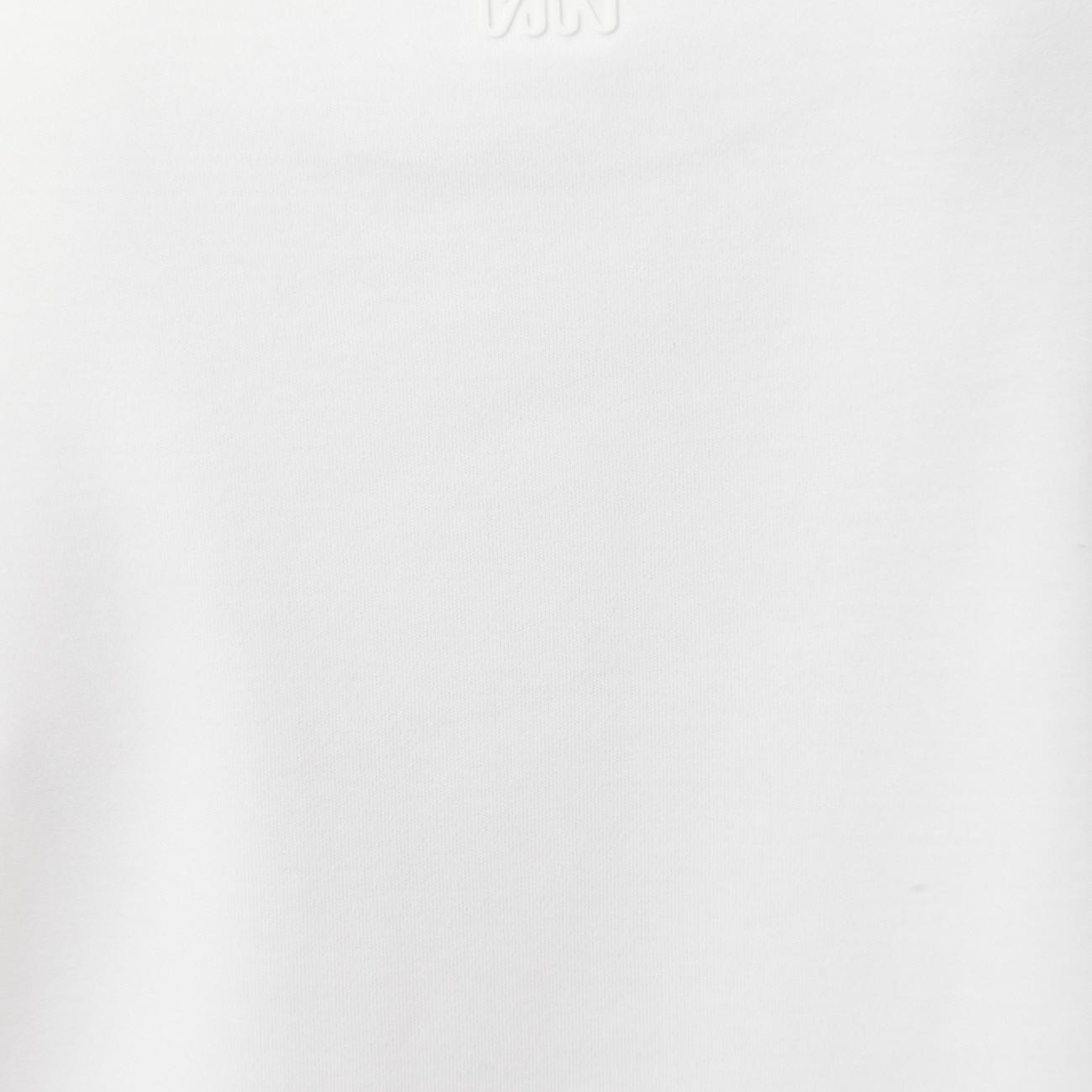 Network Kadın Beyaz Bisiklet Yaka Basic Sweatshirt