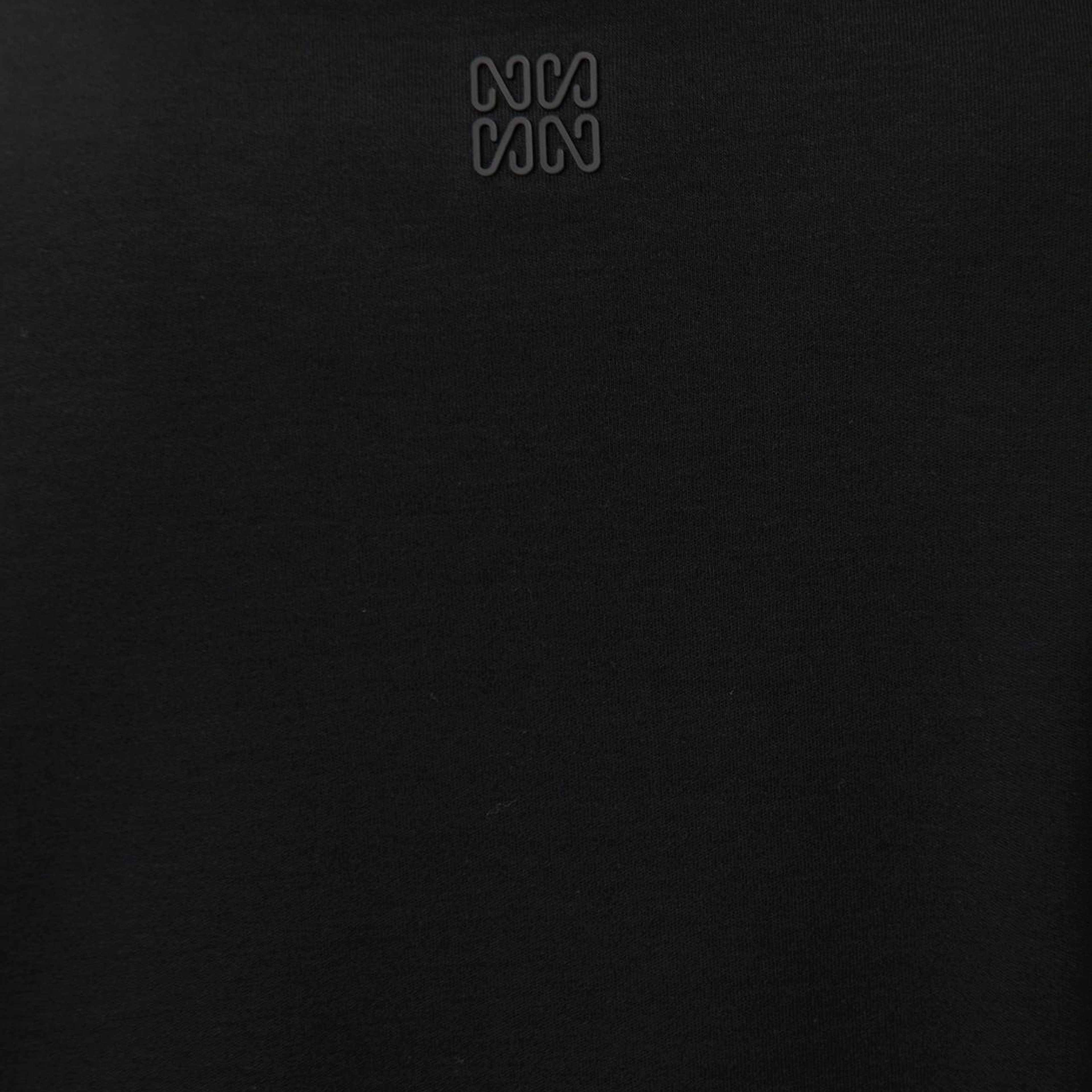 Network Kadın Siyah Bisiklet Yaka Basic Sweatshirt