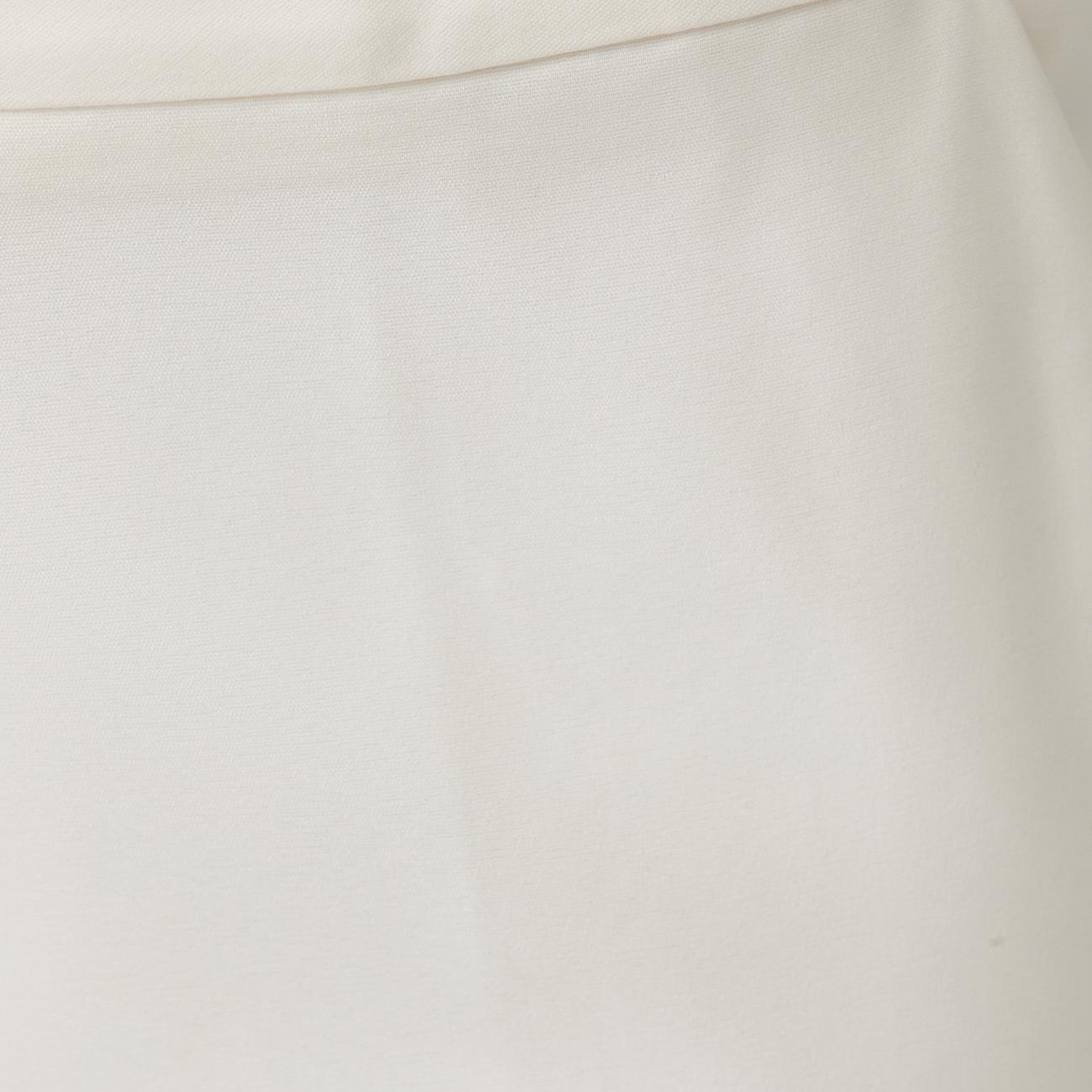 Network Kadın Kırık Beyaz Dar Paça Aksesuarlı Skinny Pantolon