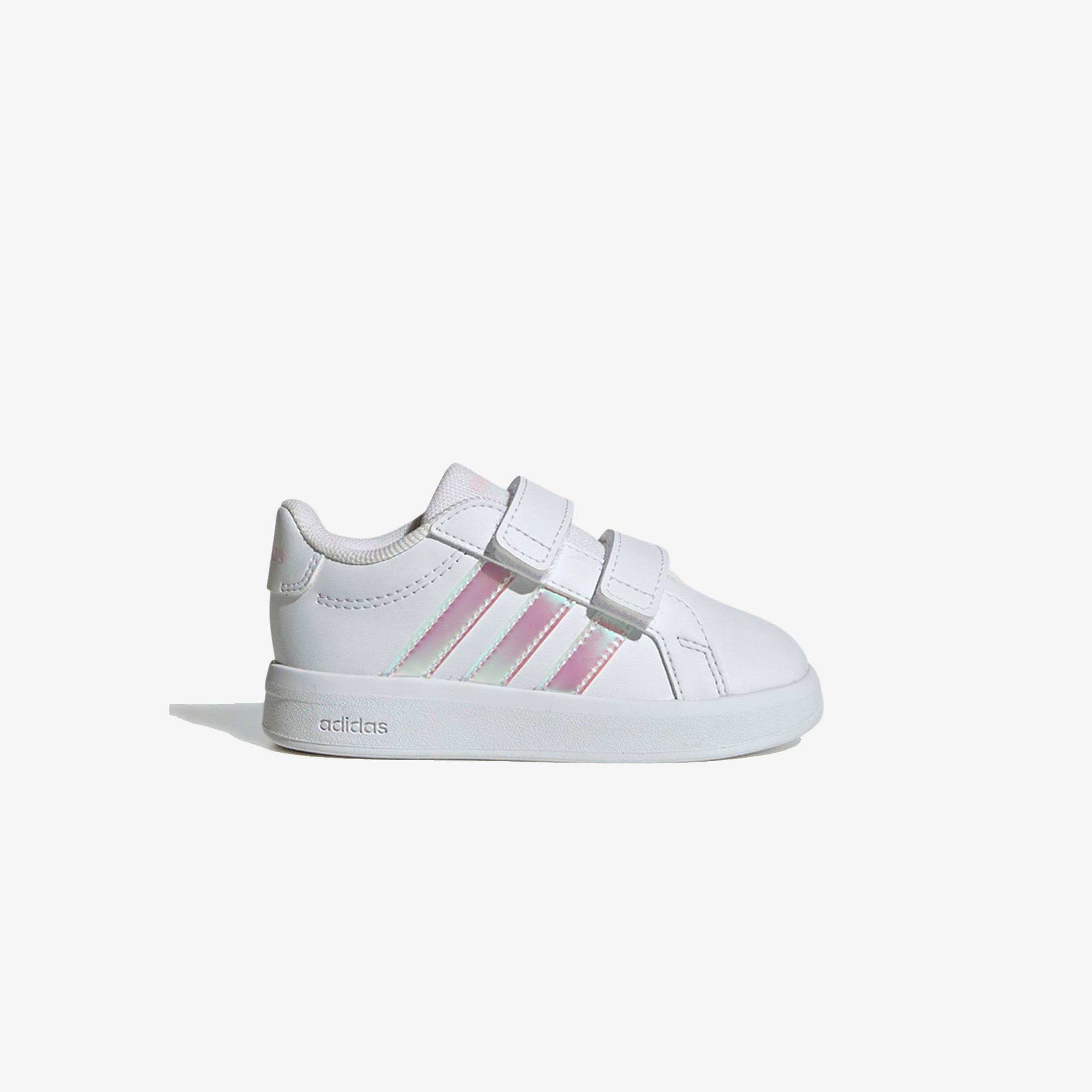 adidas Grand Court 3.0 Comfort Çocuk Beyaz Spor Ayakkabı