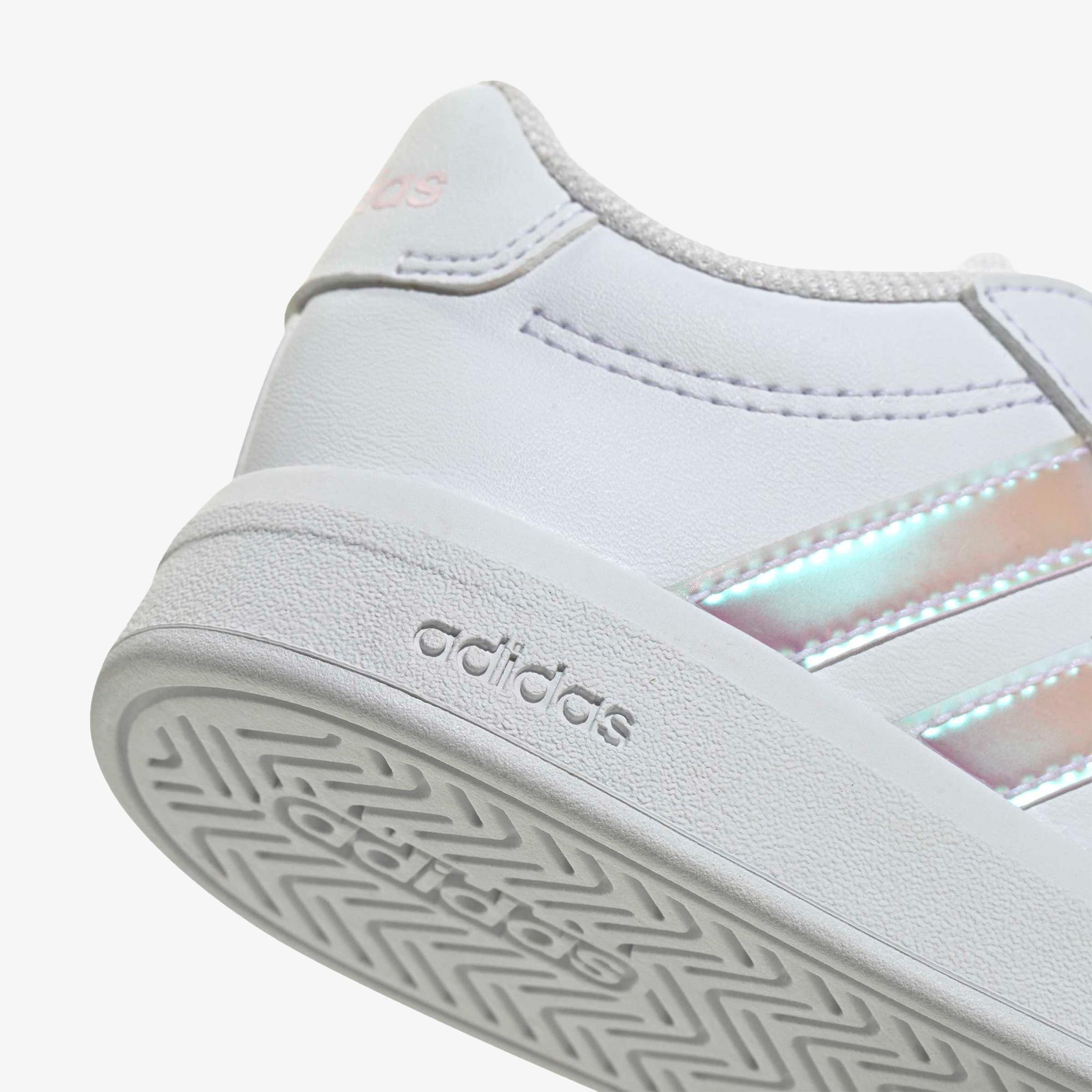 adidas Grand Court 3.0 Comfort Çocuk Beyaz Spor Ayakkabı