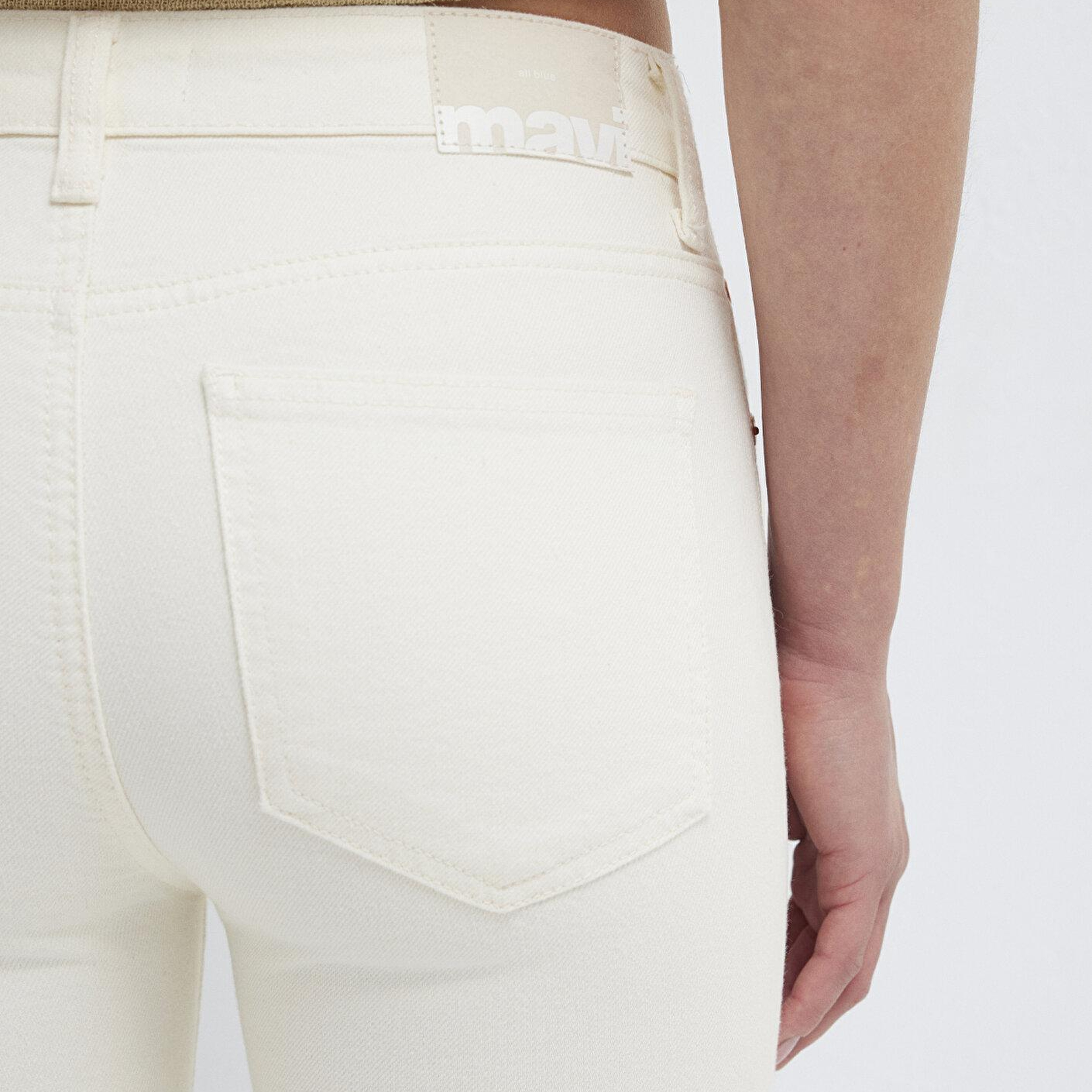 Mavi Maria Real Blue Kırık Beyaz Jean Pantolon 101225-84394