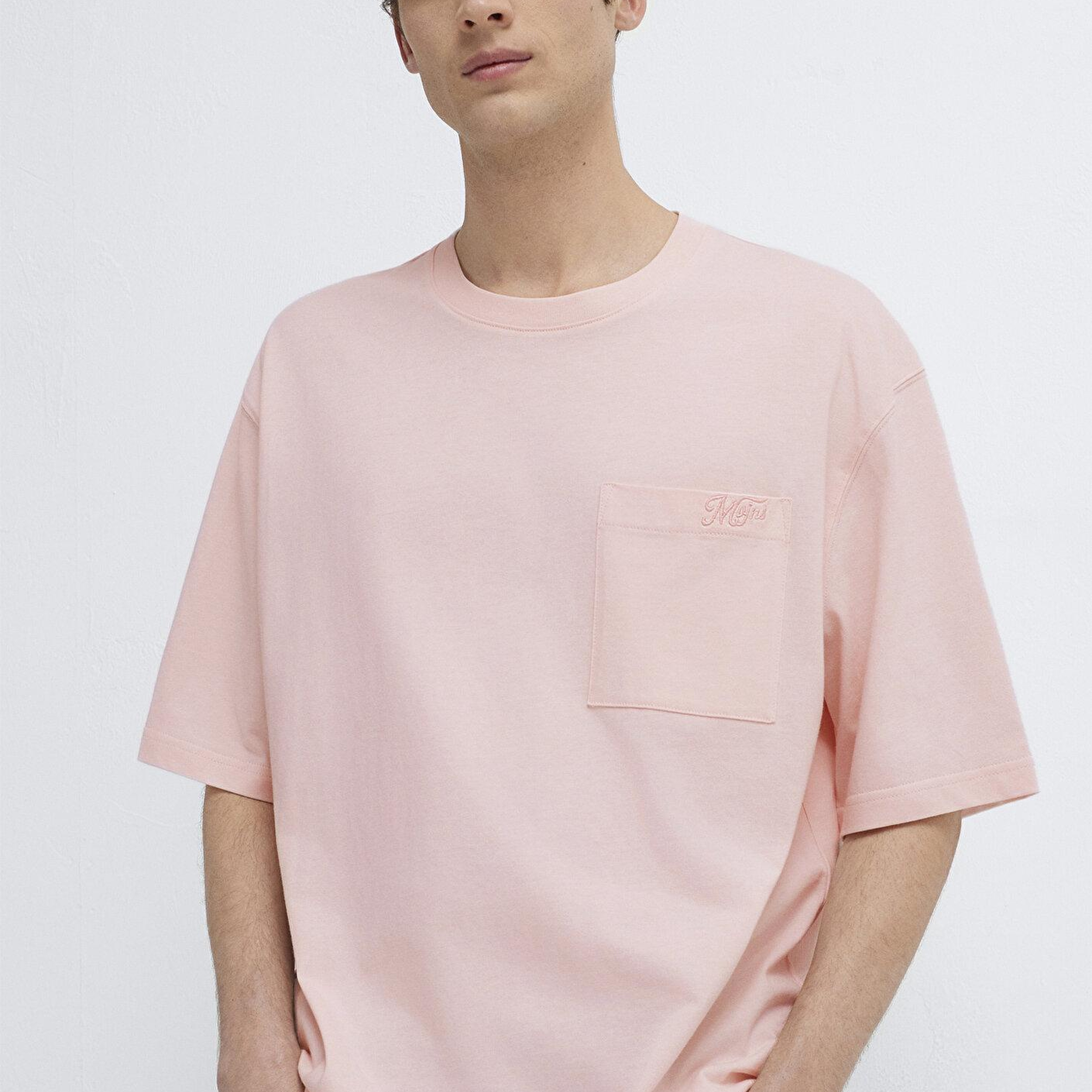 Mavi MVJNS Pembe Tişört Relaxed Fit / Rahat Kesim 0613329-70990