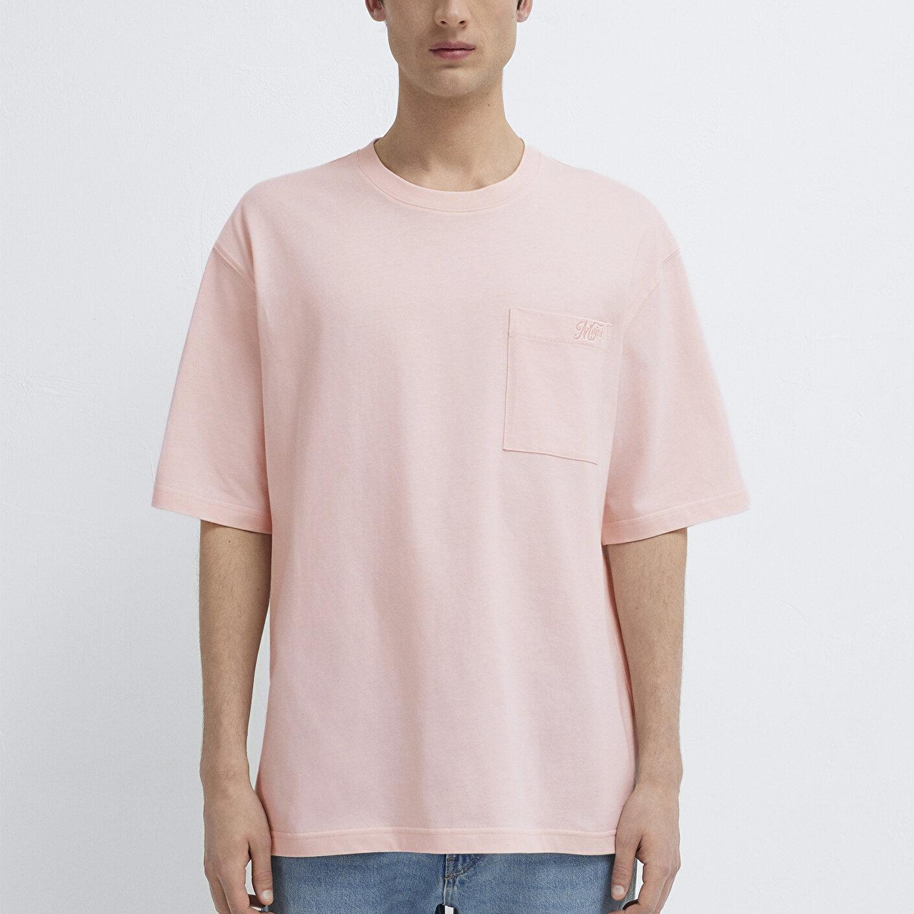 Mavi MVJNS Pembe Tişört Relaxed Fit / Rahat Kesim 0613329-70990
