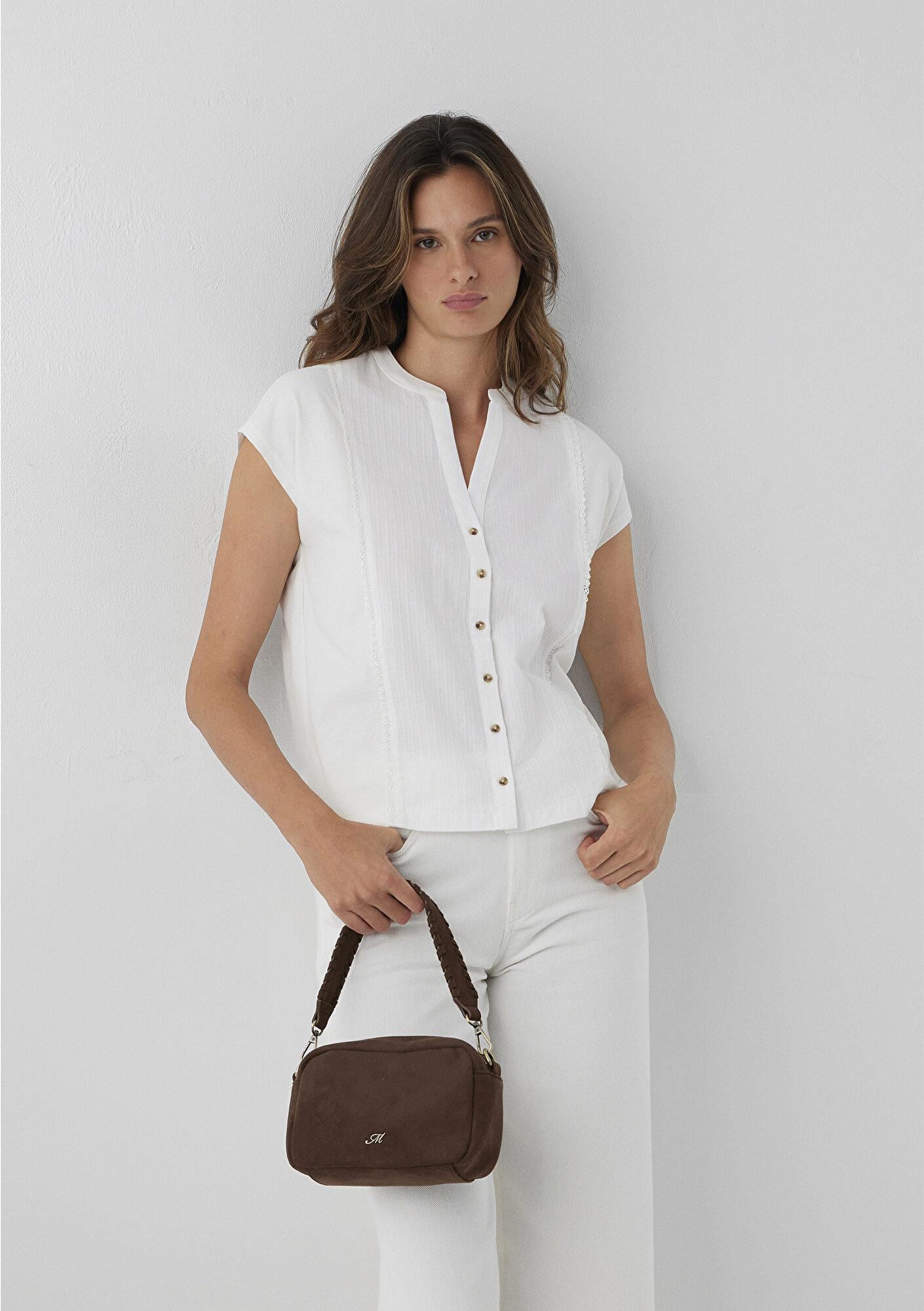 Mavi Kahverengi Omuz Çantası 1913975-70221
