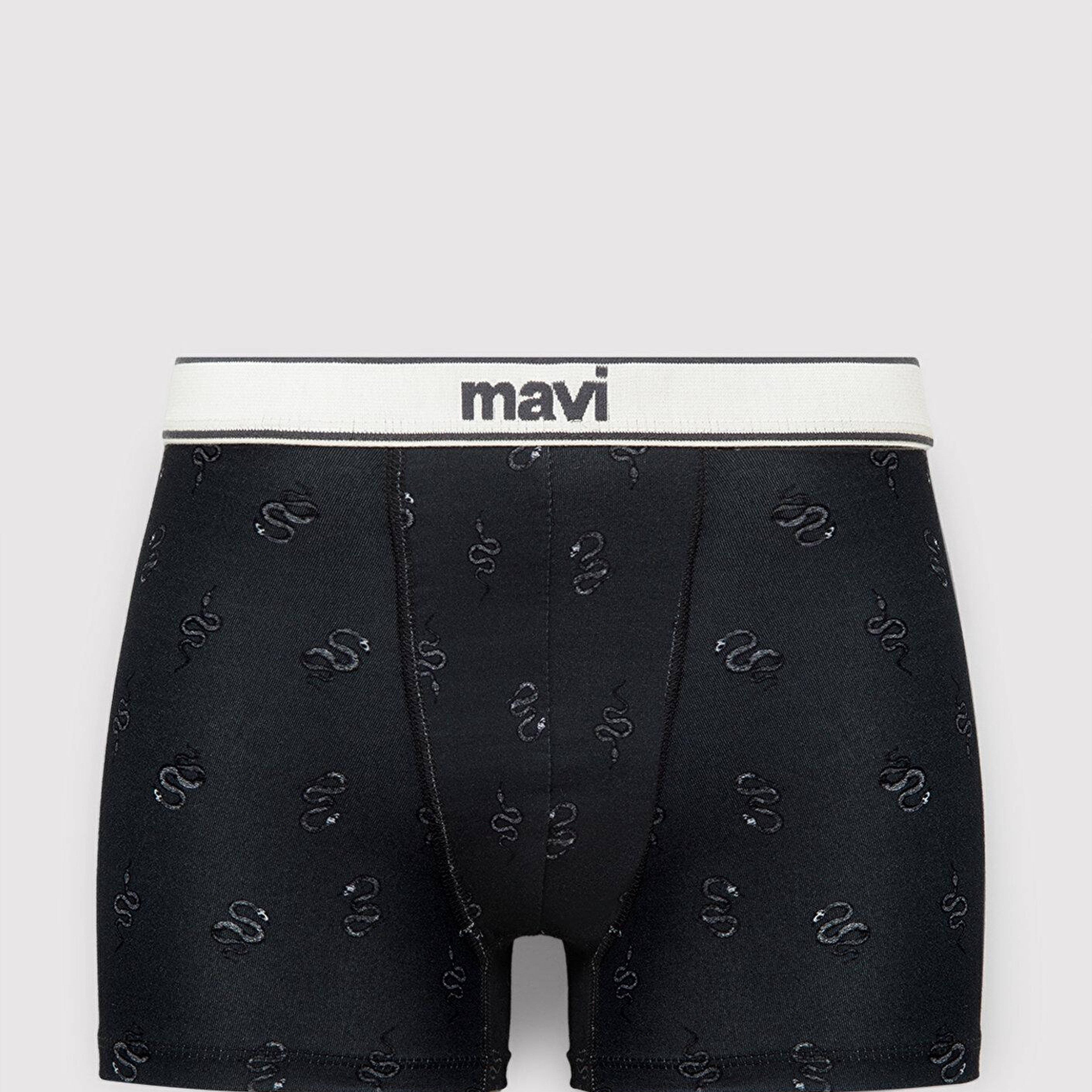 Mavi Baskılı Antrasit Boxer 0912469-85309