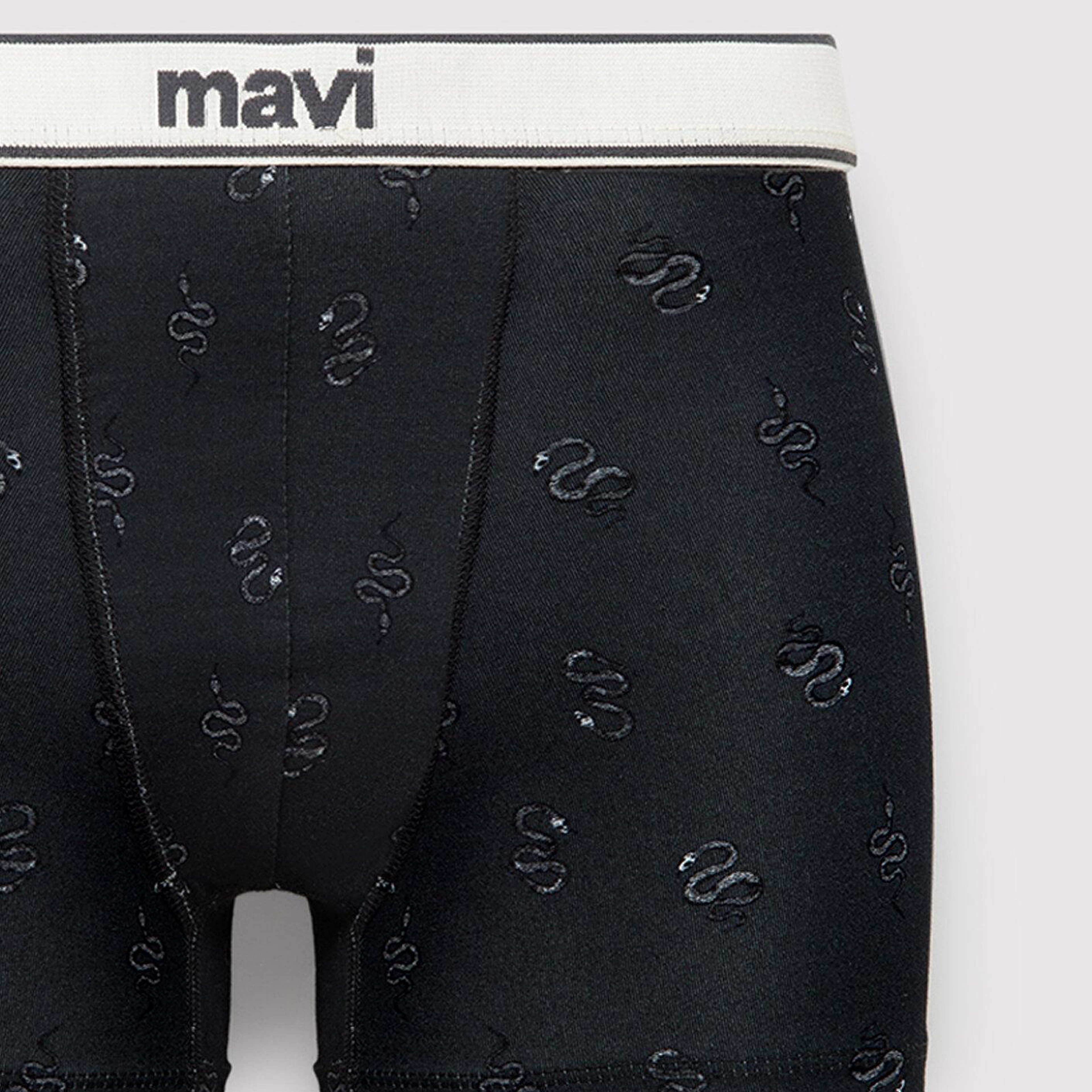 Mavi Baskılı Antrasit Boxer 0912469-85309