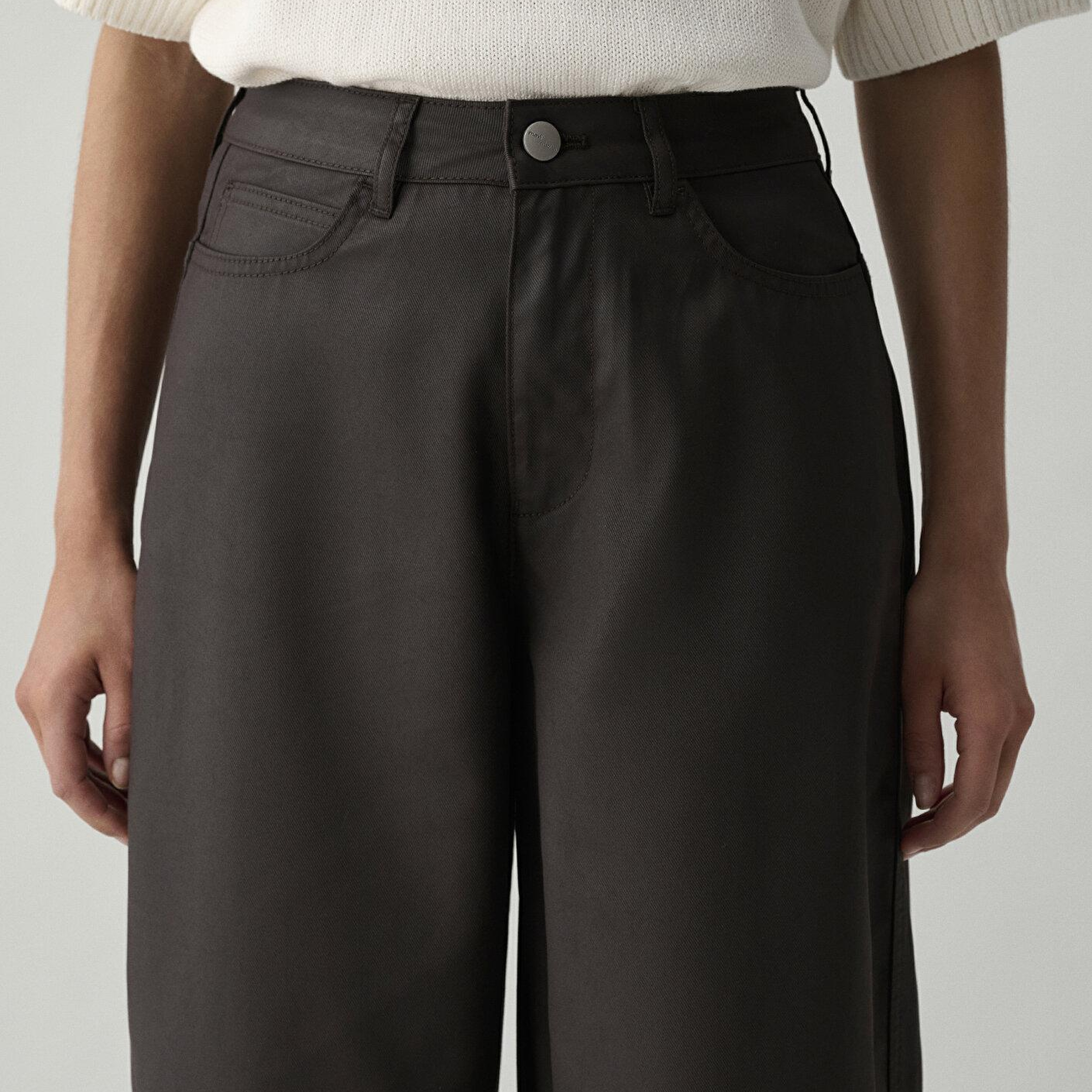 Mavi (Tencel TM) Lyocell Kahverengi Pantolon 1011287-90707
